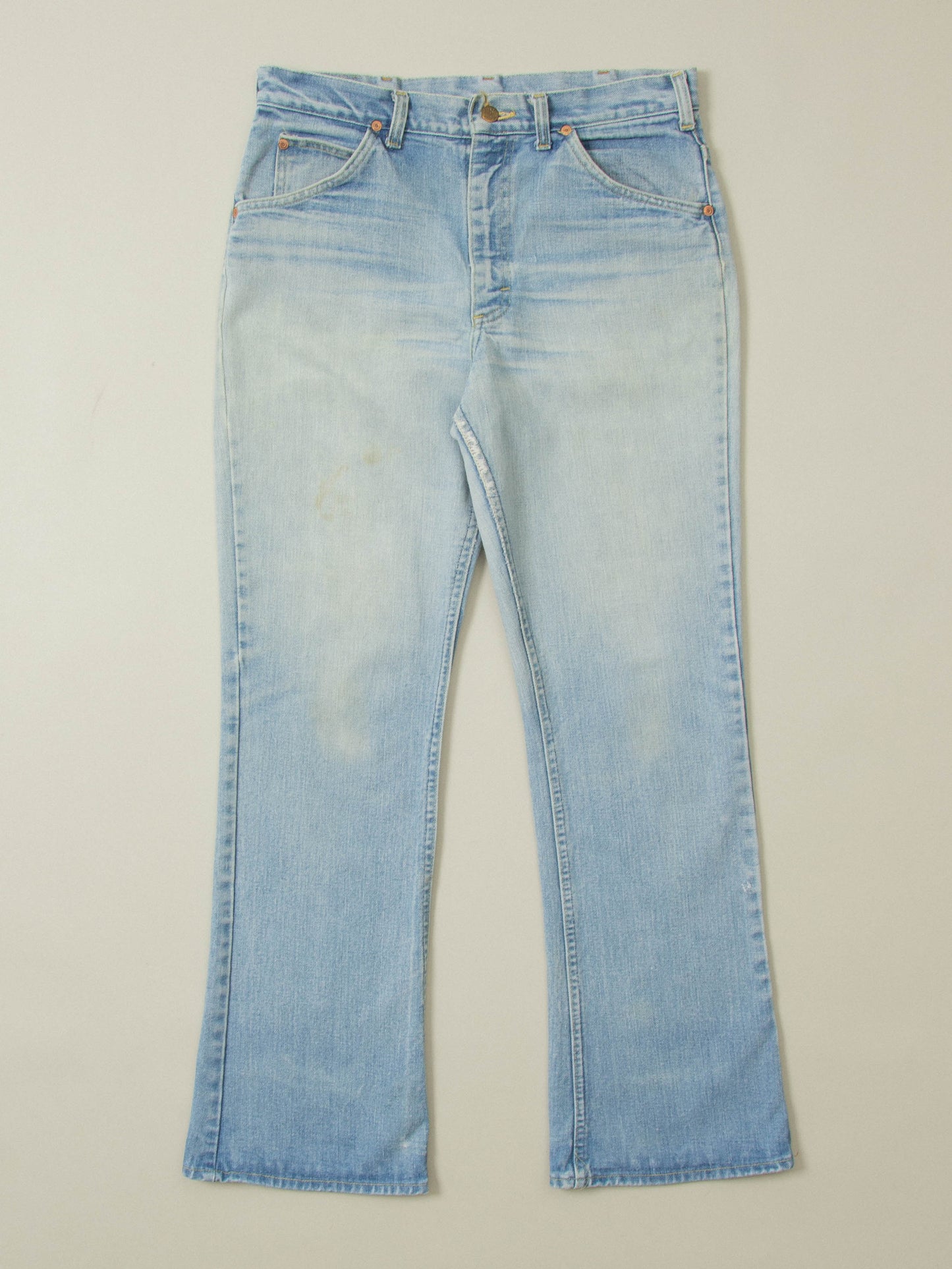 Vtg 1970s Bootcut Lee Riders Jeans - Made in USA (34x32)