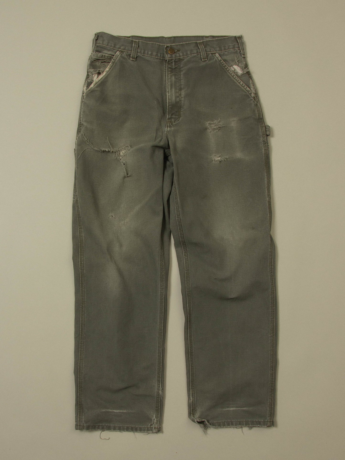 Vtg 1990s Carhartt Carpenter Trousers (32x31)