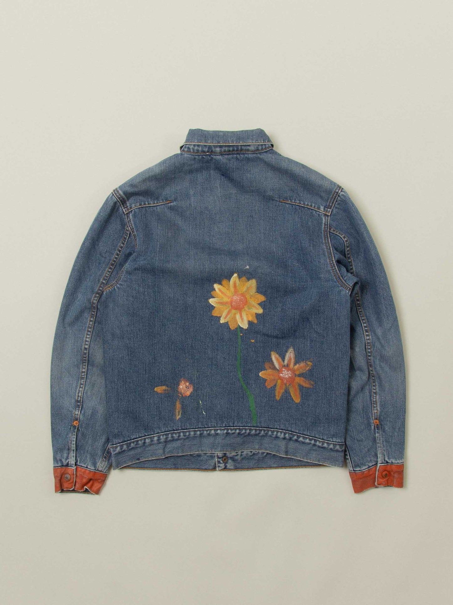Vtg 1970s Lined Levi's Denim Jacket (S/M)
