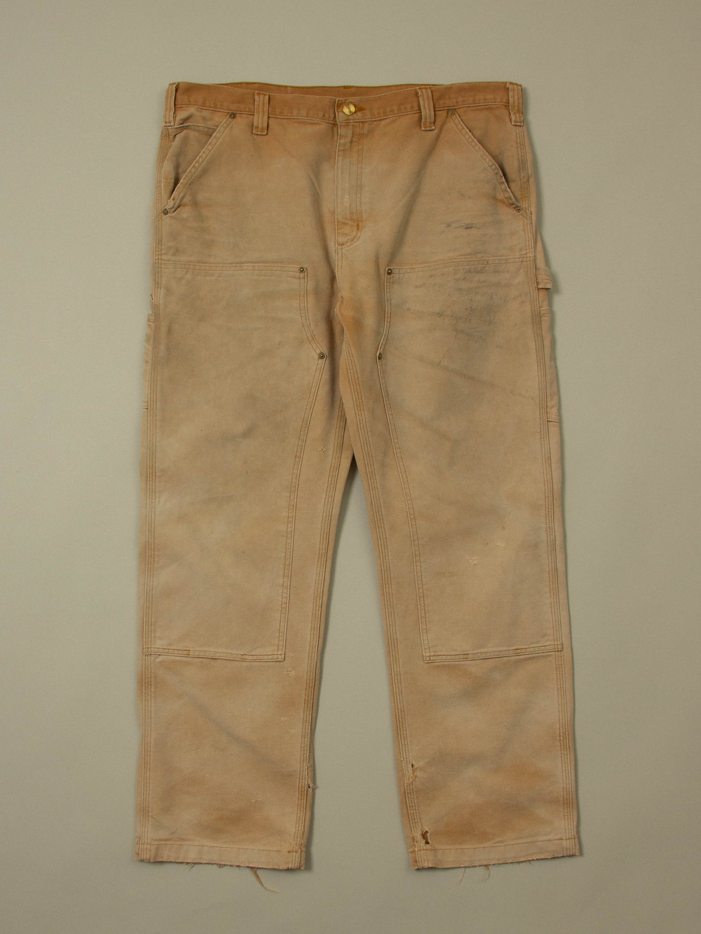 Vtg 1990s Carhartt Double Knee Trousers (40x32)