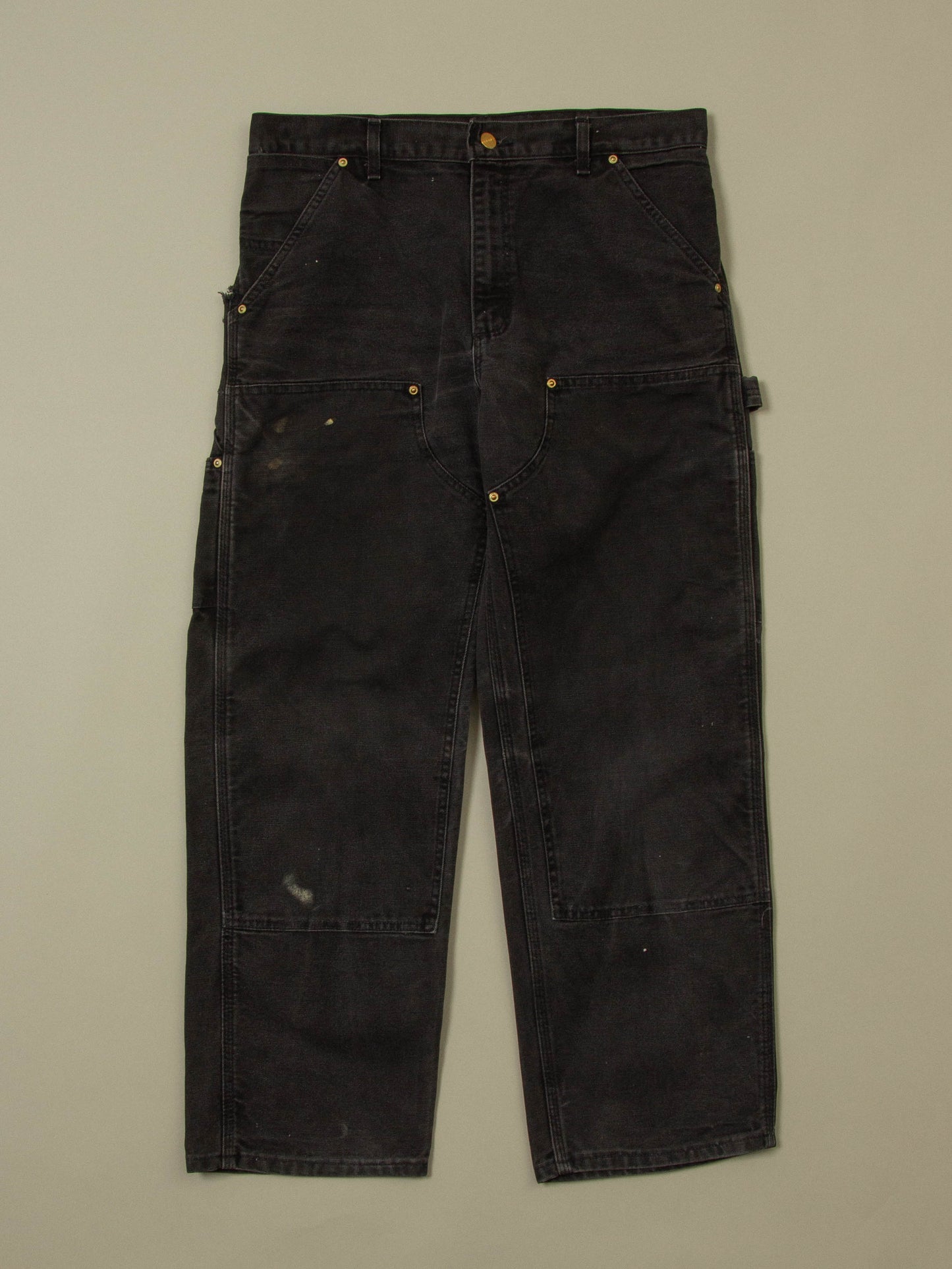 Vtg 1990s Carhartt Double Knee Trousers - Made in USA (34x30)