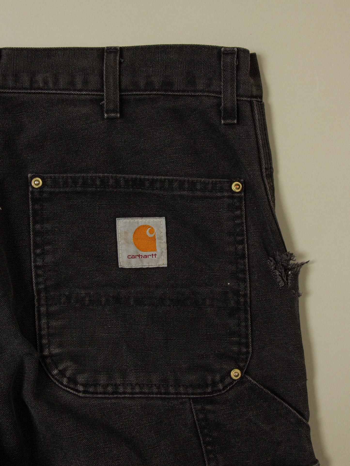 Vtg 1990s Carhartt Double Knee Trousers - Made in USA (34x30)