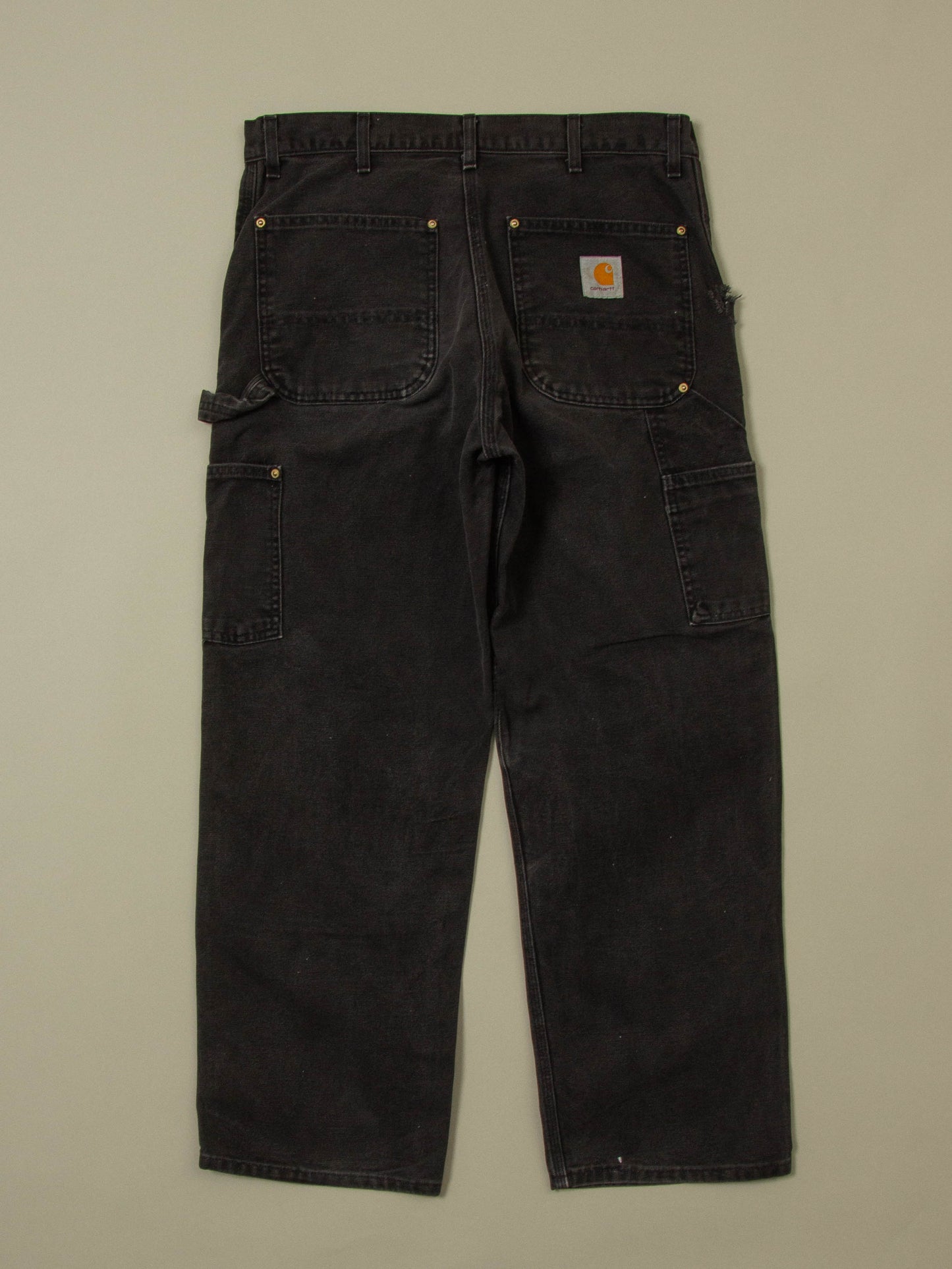 Vtg 1990s Carhartt Double Knee Trousers - Made in USA (34x30)