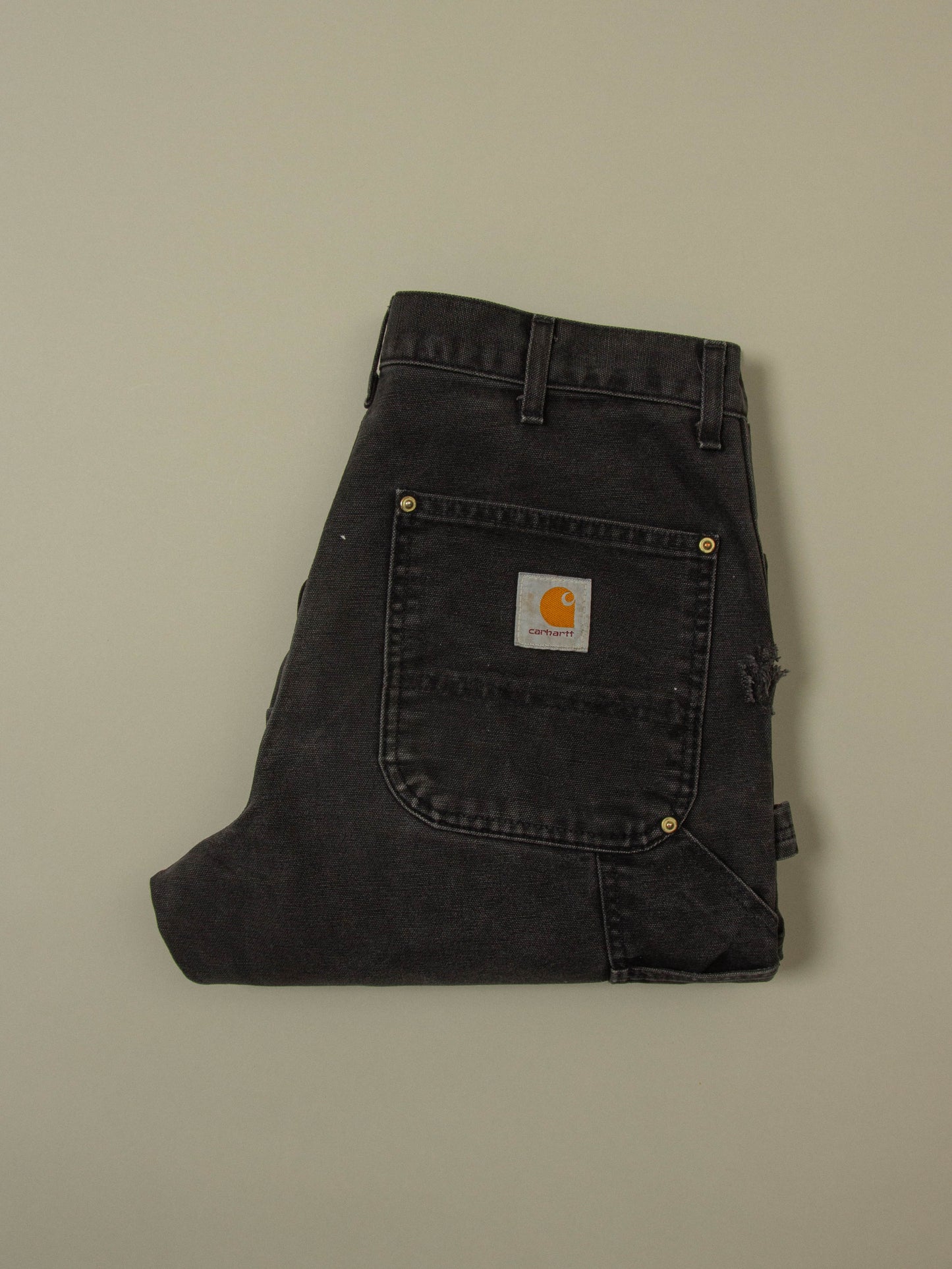 Vtg 1990s Carhartt Double Knee Trousers - Made in USA (34x30)