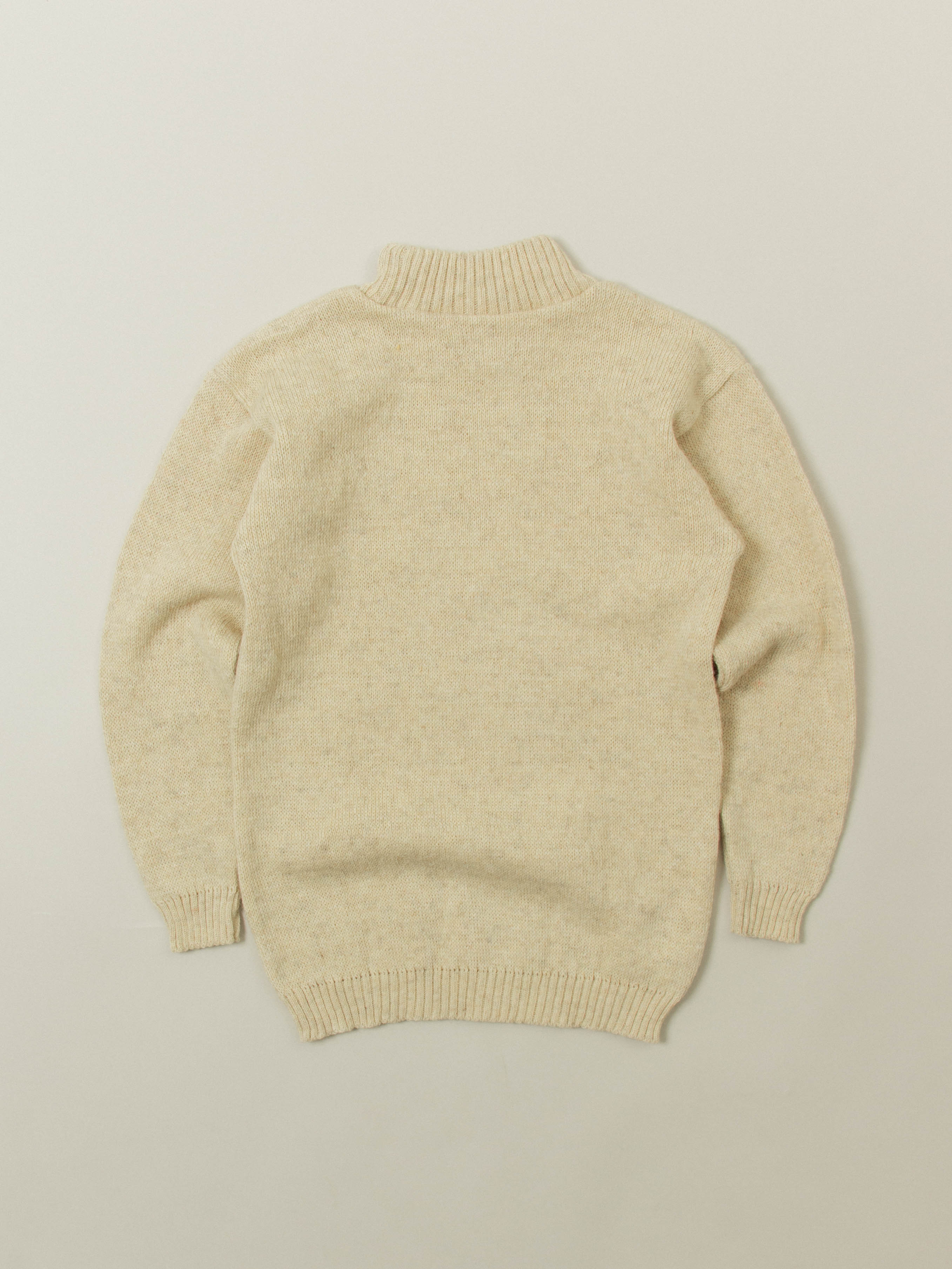 Deadstock 1980s Russian Army Turtleneck Wool Sweater – Broadway & Sons