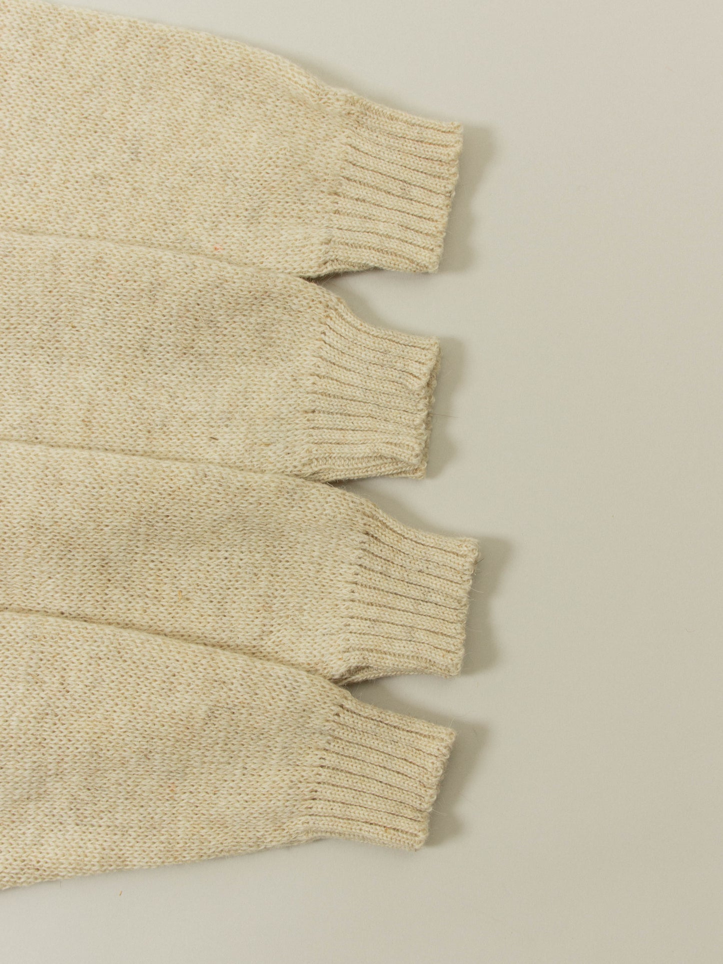 Deadstock 1980s Russian Army Turtleneck Wool Sweater