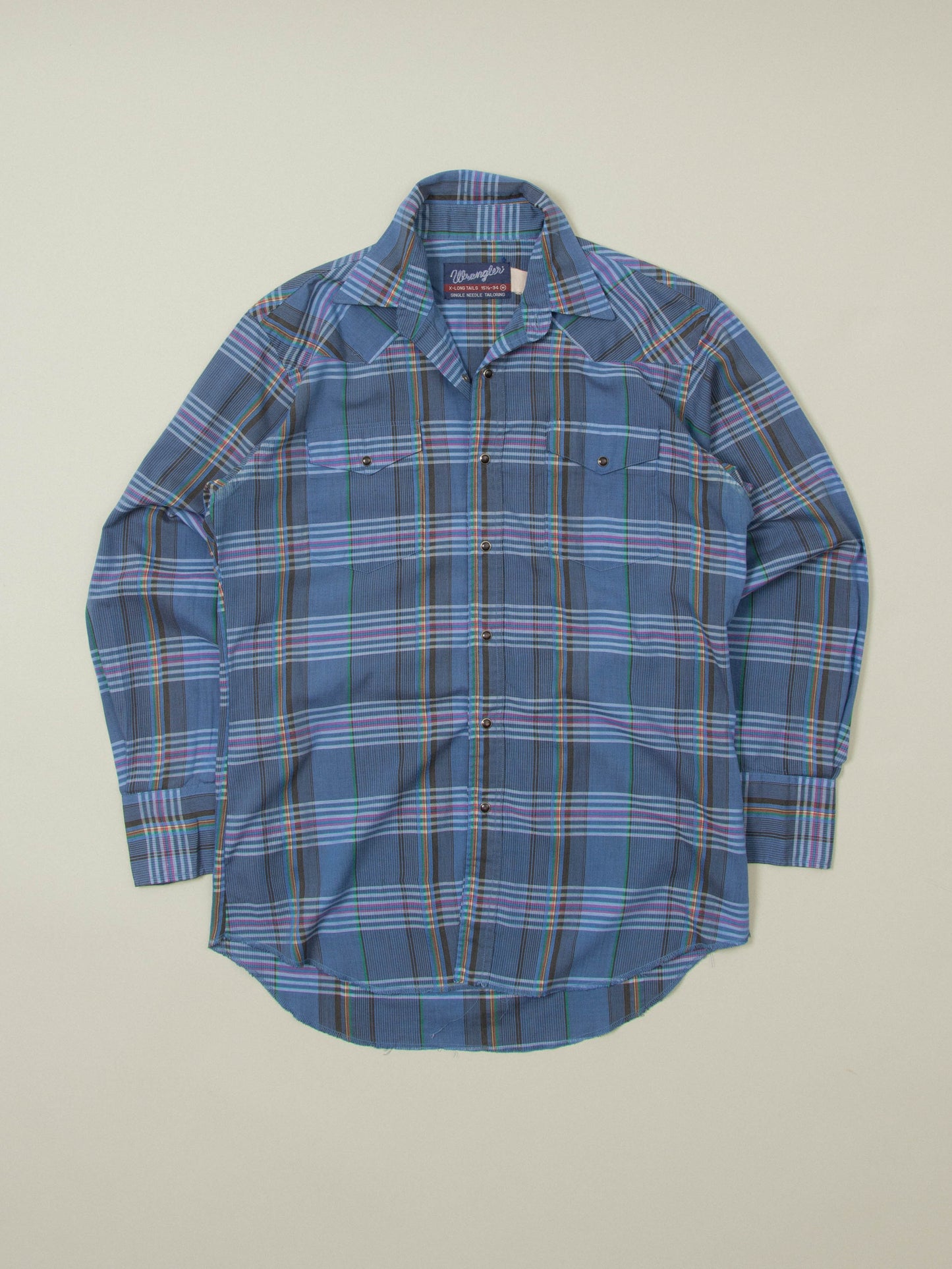 Vtg 1990s Wrangler Western Shirt (M)