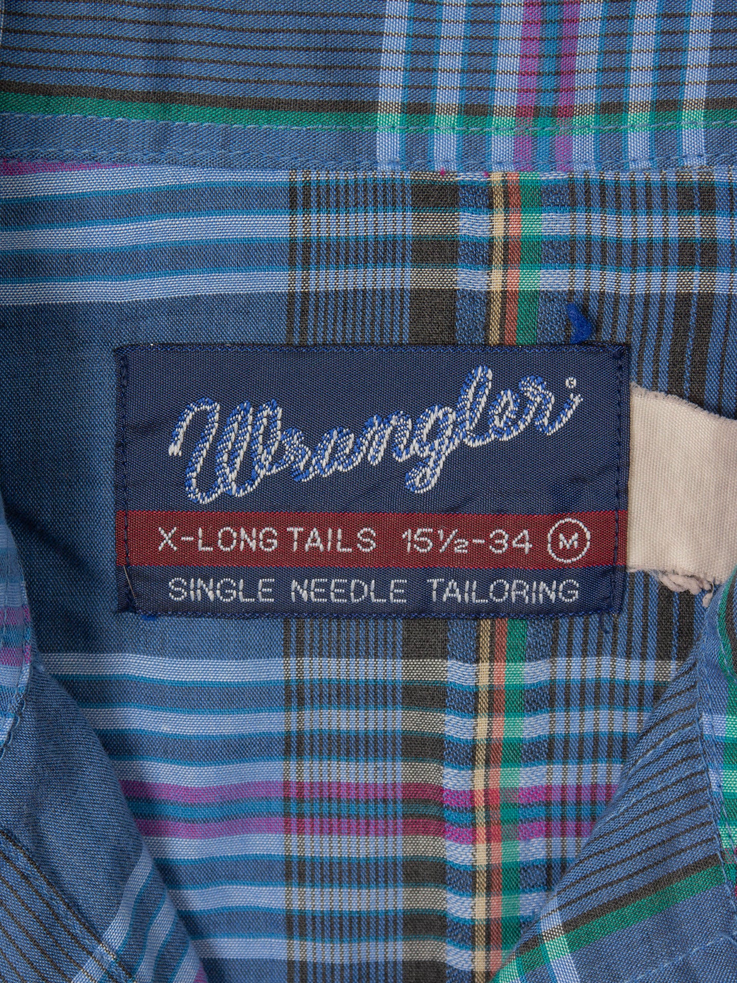 Vtg 1990s Wrangler Western Shirt (M)