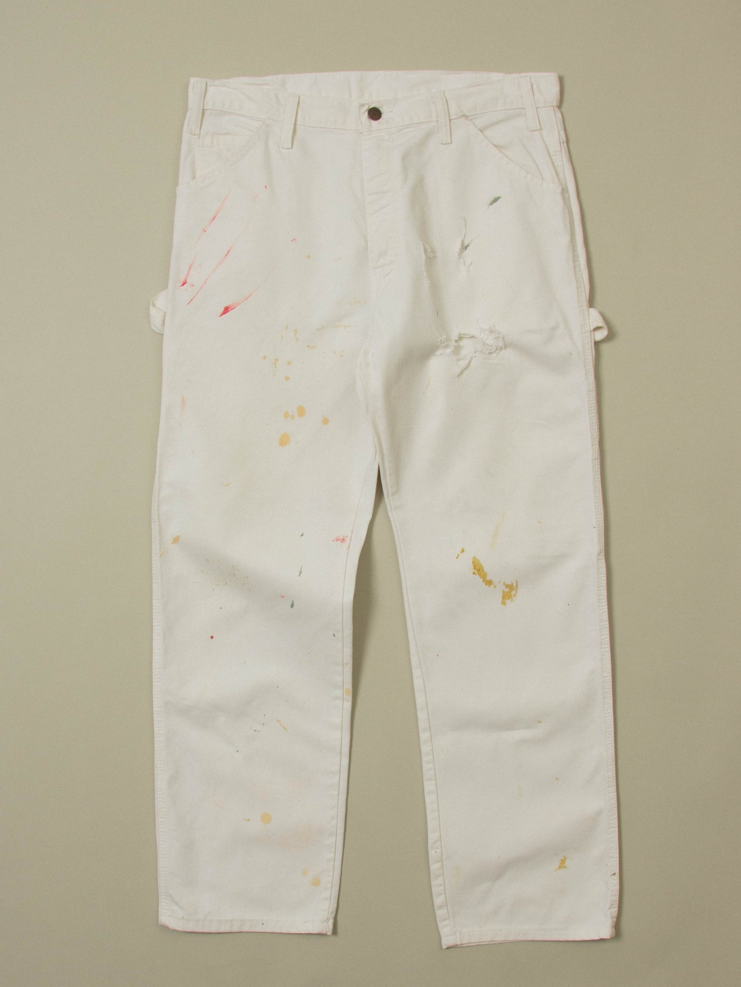 Vtg 1990s Dickies Painters Carpenter Trousers (34x30)