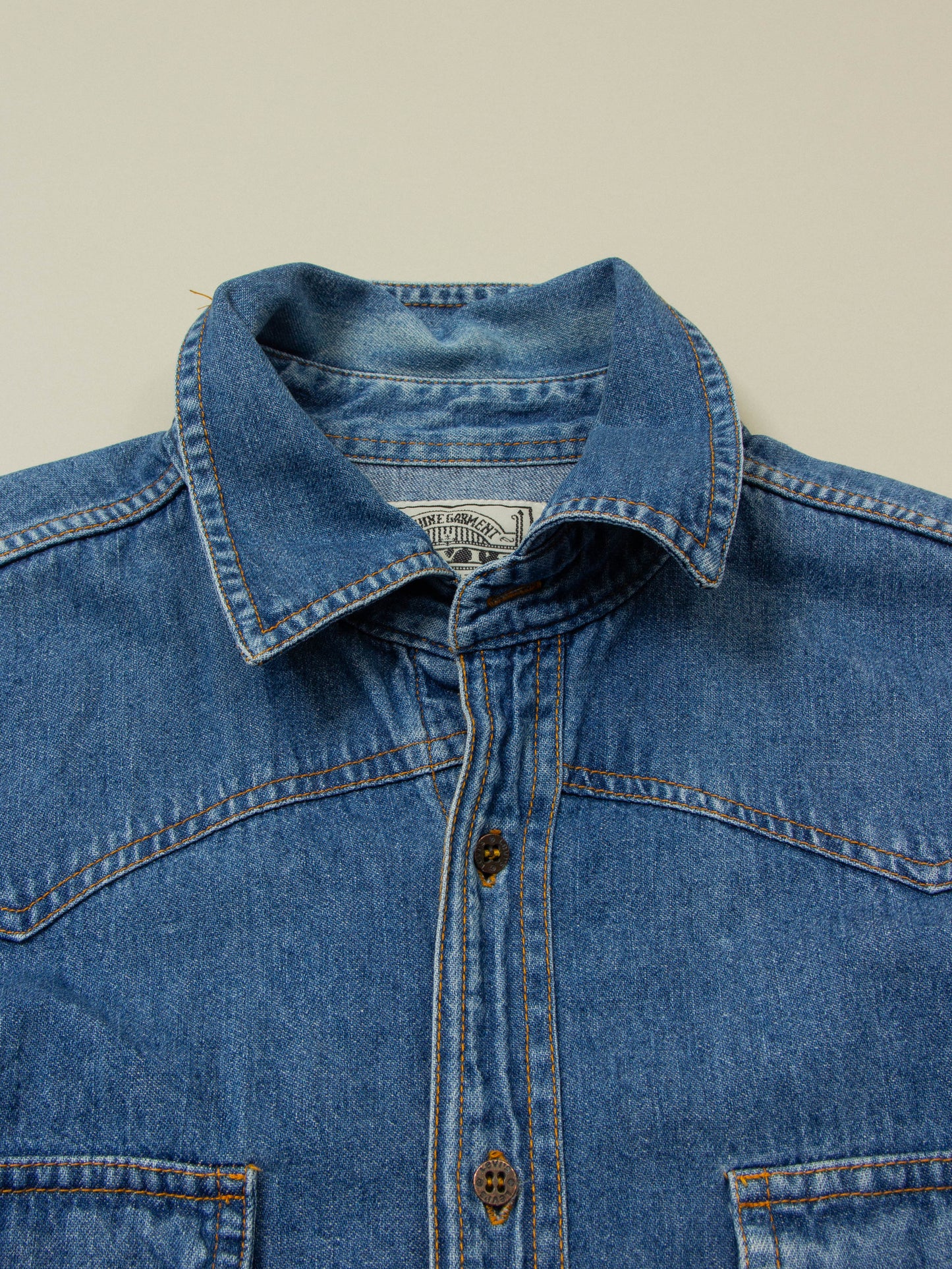 Vtg 1990s Levi's Denim Shirt (M)