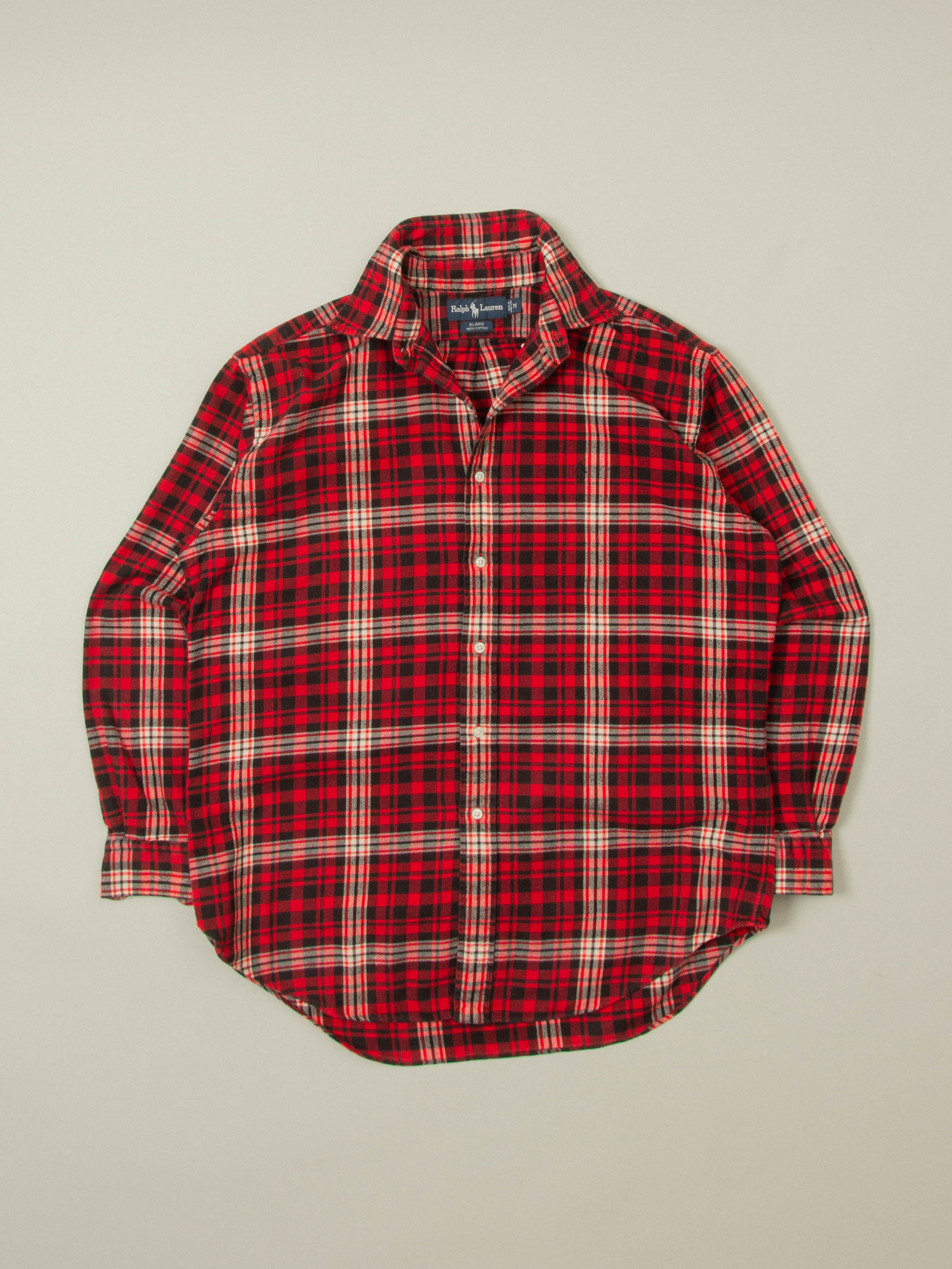 90s Ralph Loren vintage shirt ラルフローレン Vintage 90's Ralph Lauren Men Black Red STRIPE Polo PONY