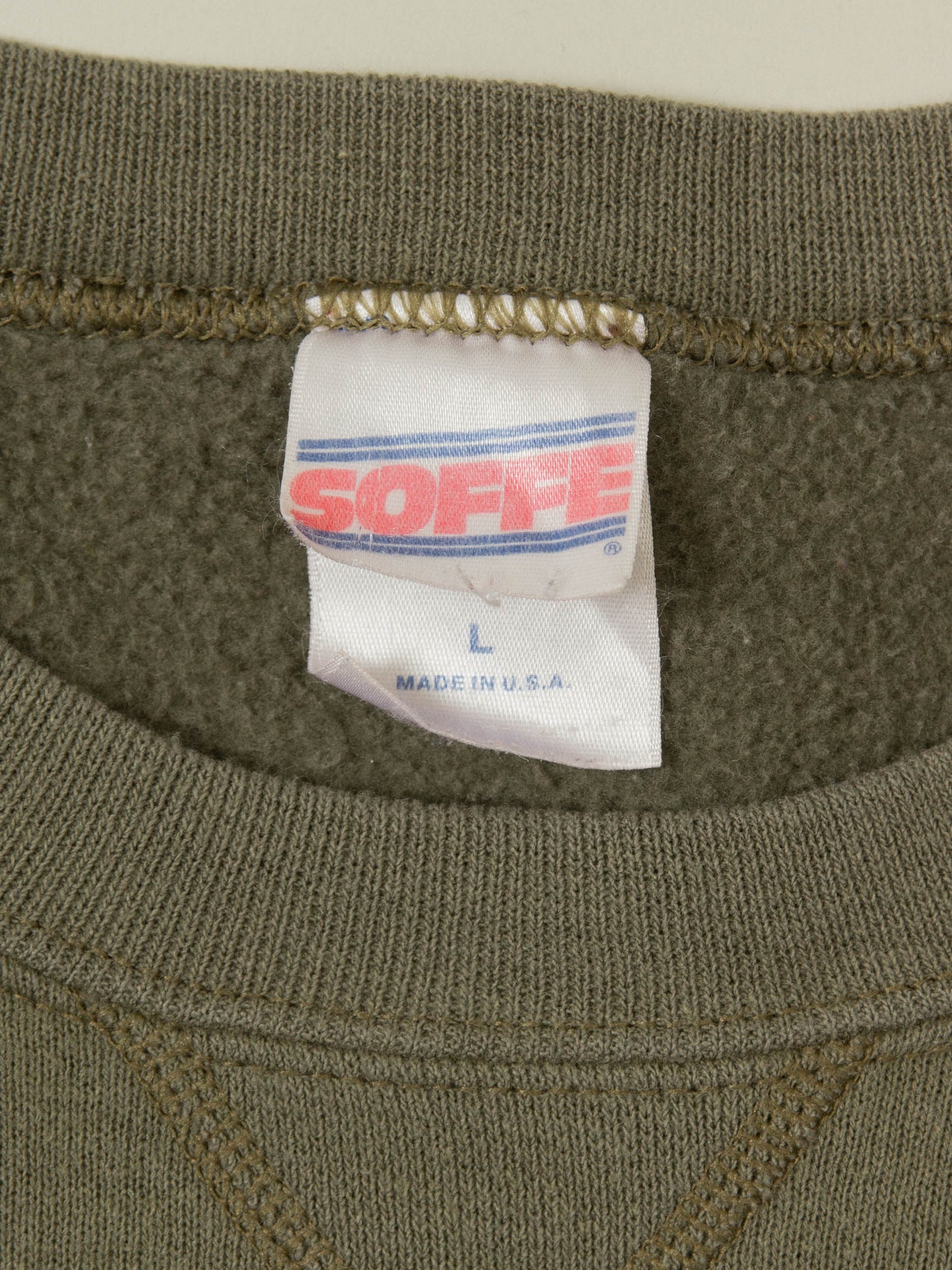 Vtg 1990s USMC Embroidered Sweatshirt - Made in USA (L)