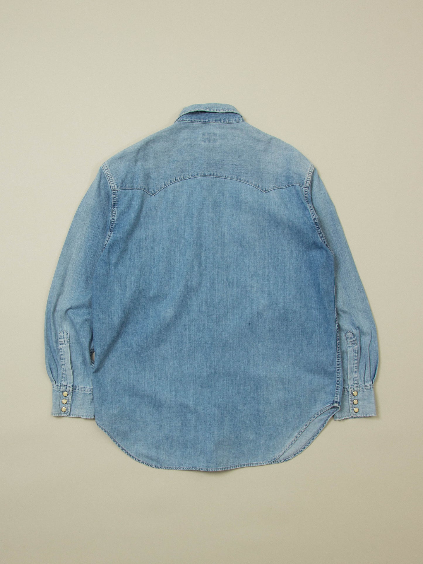 Vtg Levi's Western Denim Shirt (L)