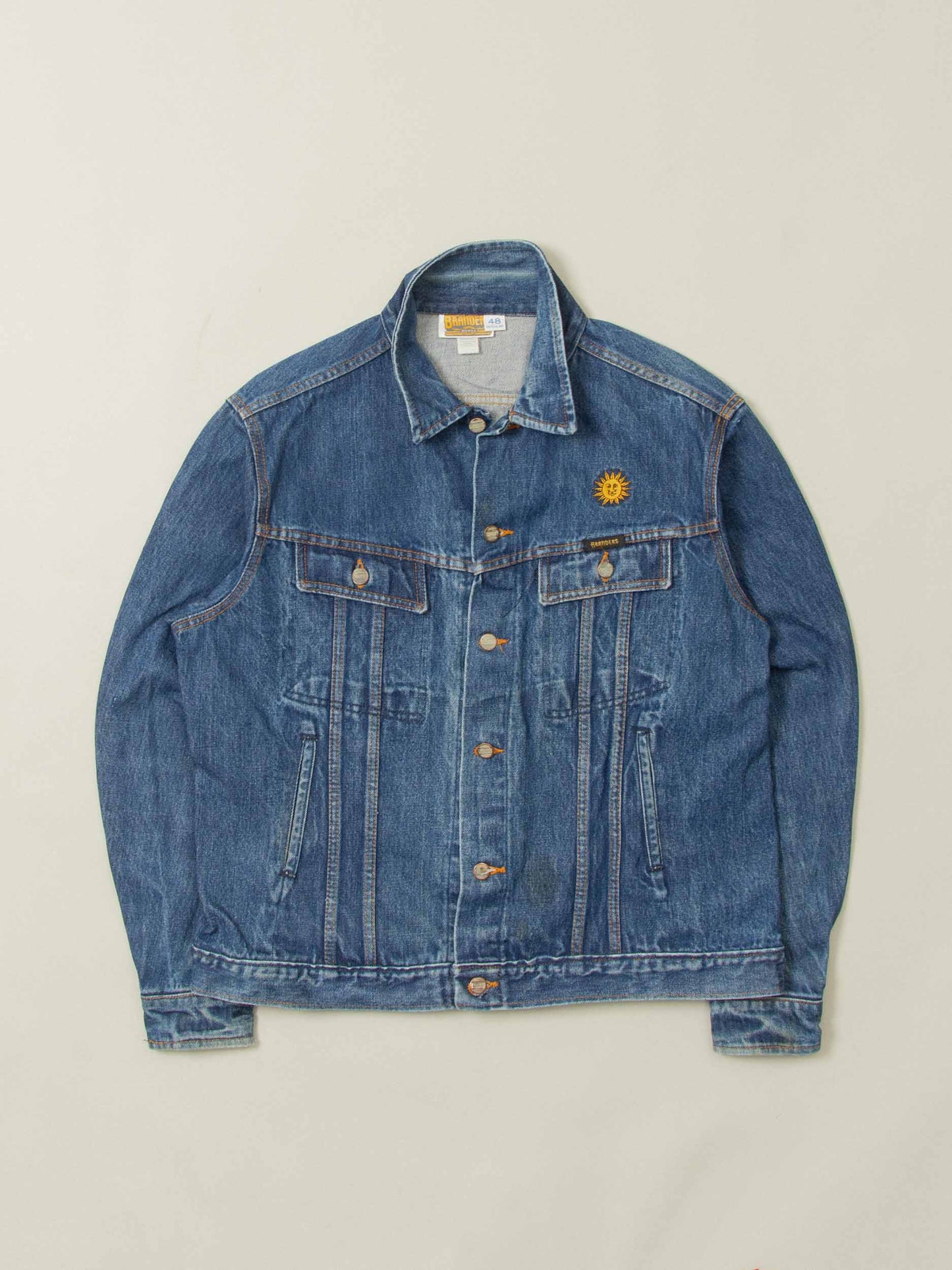 Vtg 1990s Dickies Denim Jacket - Made in USA (M)