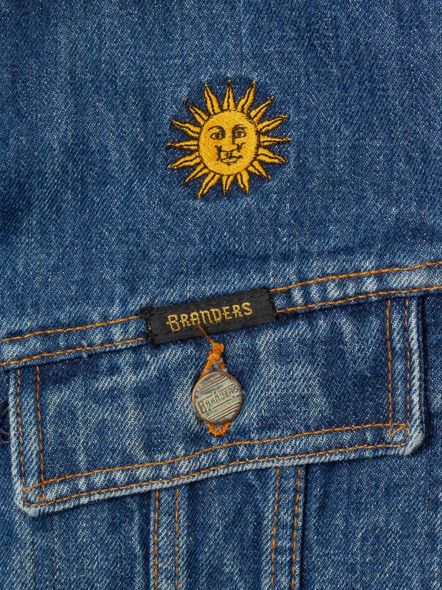 Vtg 1990s Dickies Denim Jacket - Made in USA (M)