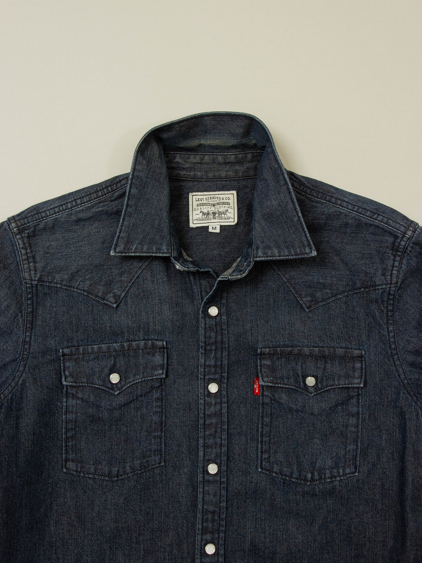 Levi's Western Denim Shirt (S)