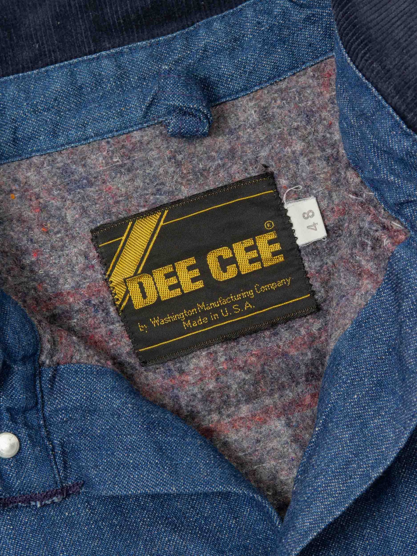 Vtg 1970s Dee Cee Chore Loco Jacket – Made in USA (XL)