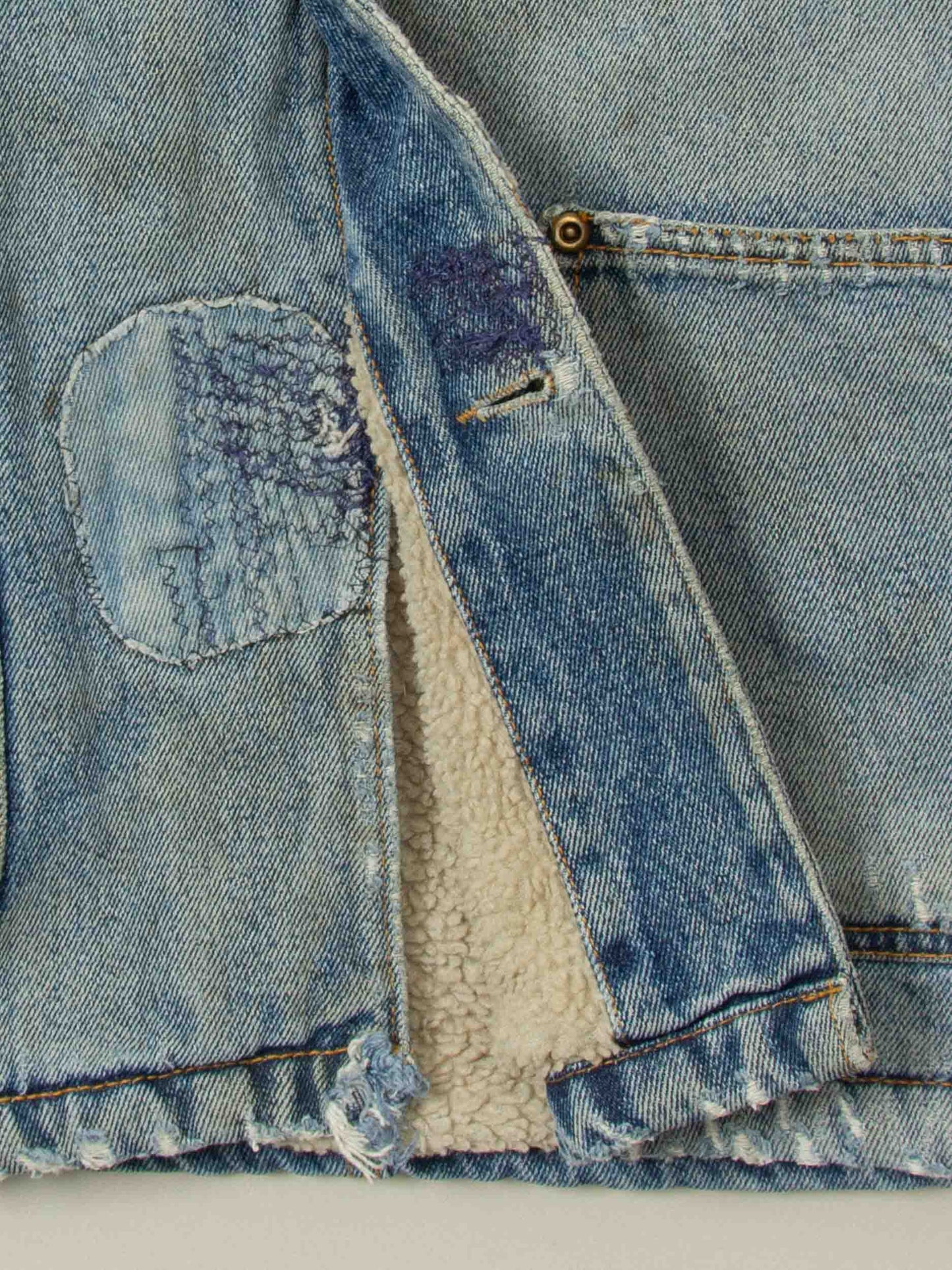 Vtg Sherpa Lined Big Mac Chore Loco Jacket (L)