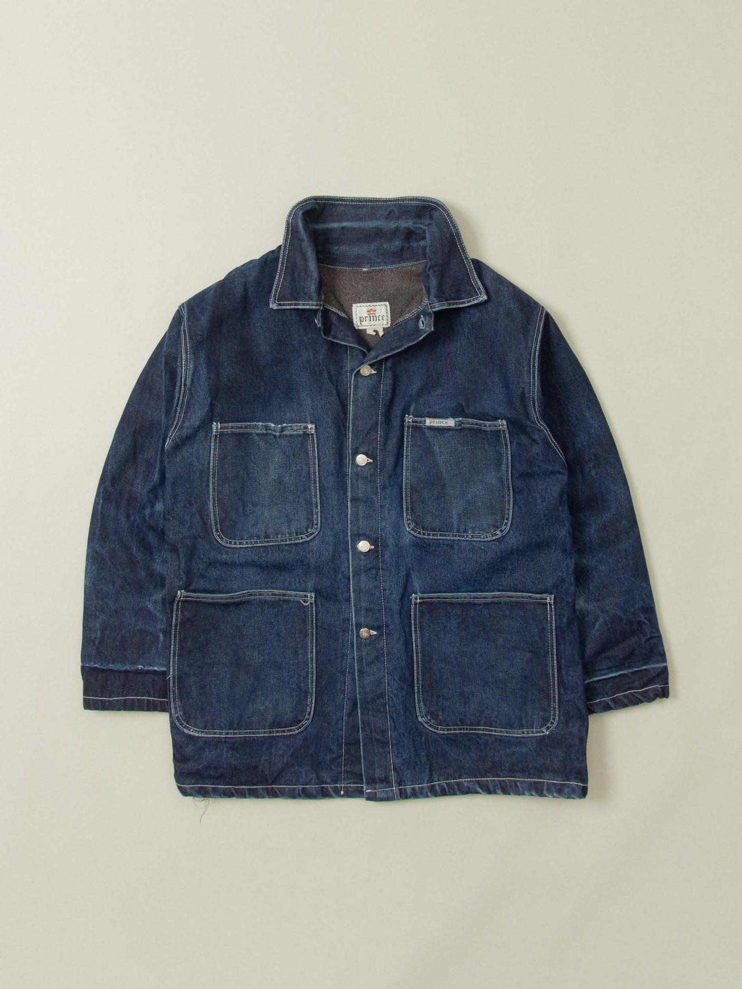 Vtg 1980s Workwear Chore Loco Jacket (L)