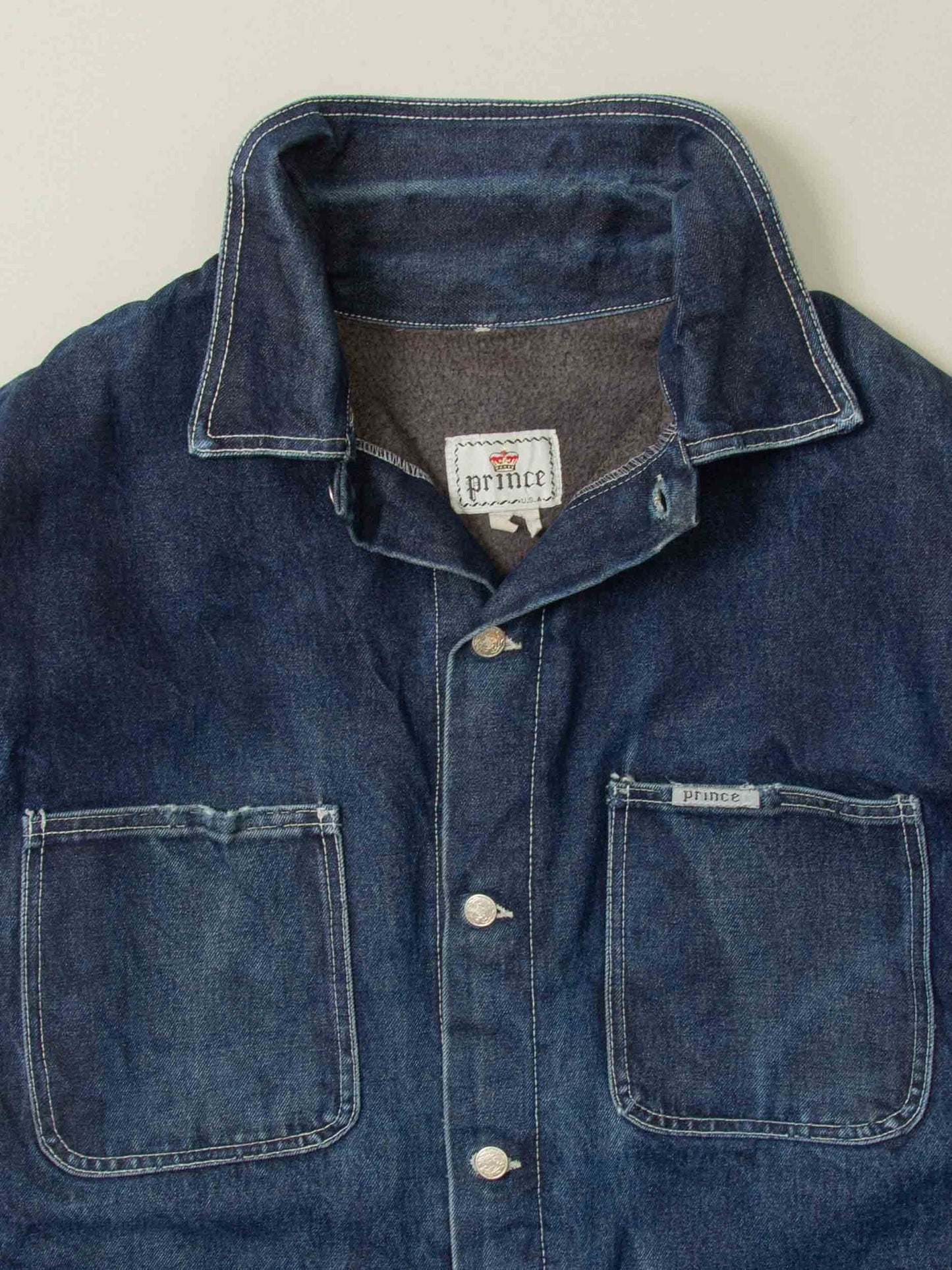 Vtg 1980s Workwear Chore Loco Jacket (L)