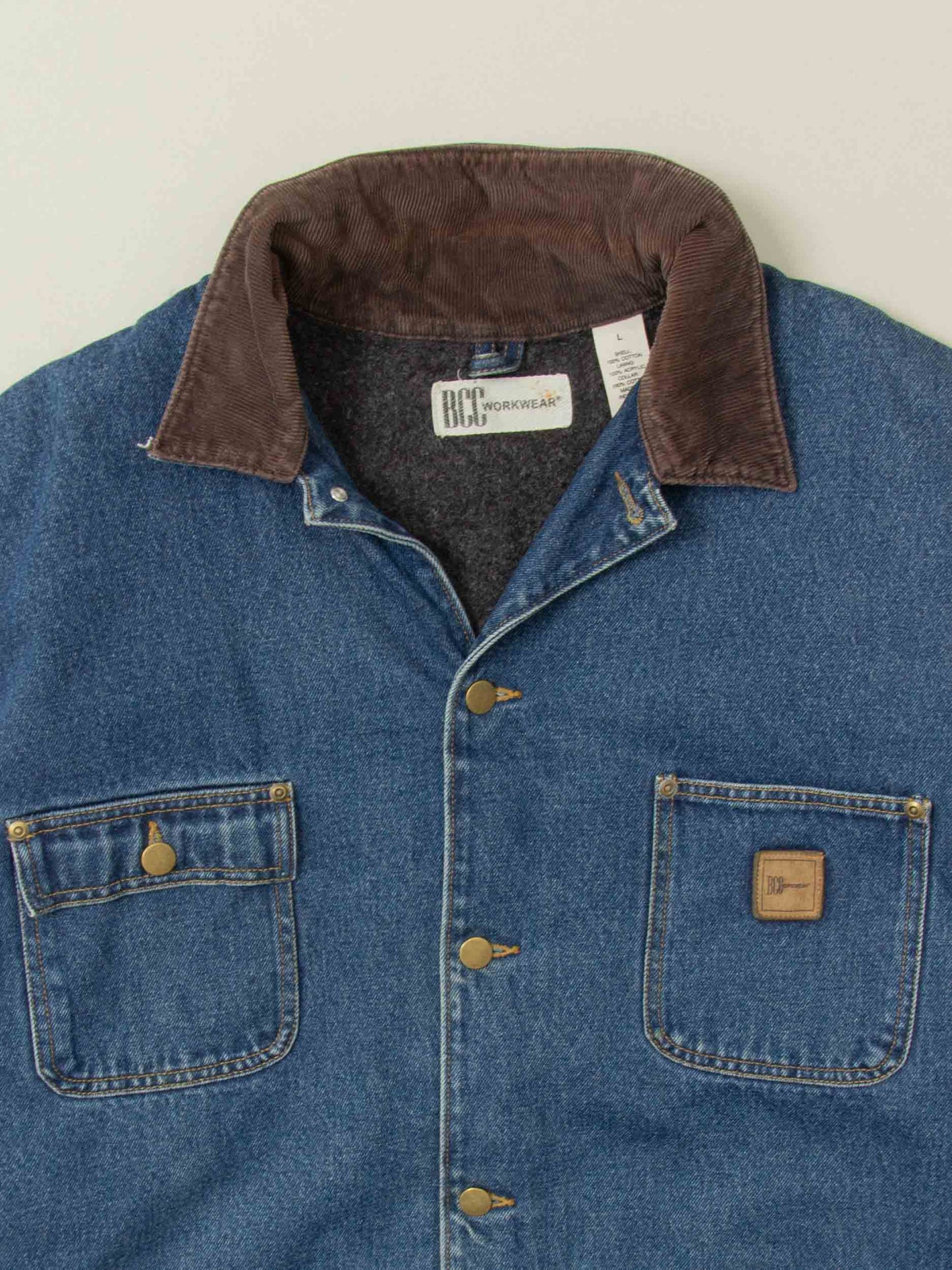 Vtg 1990s Workwear Loco Chore Jacket (L)