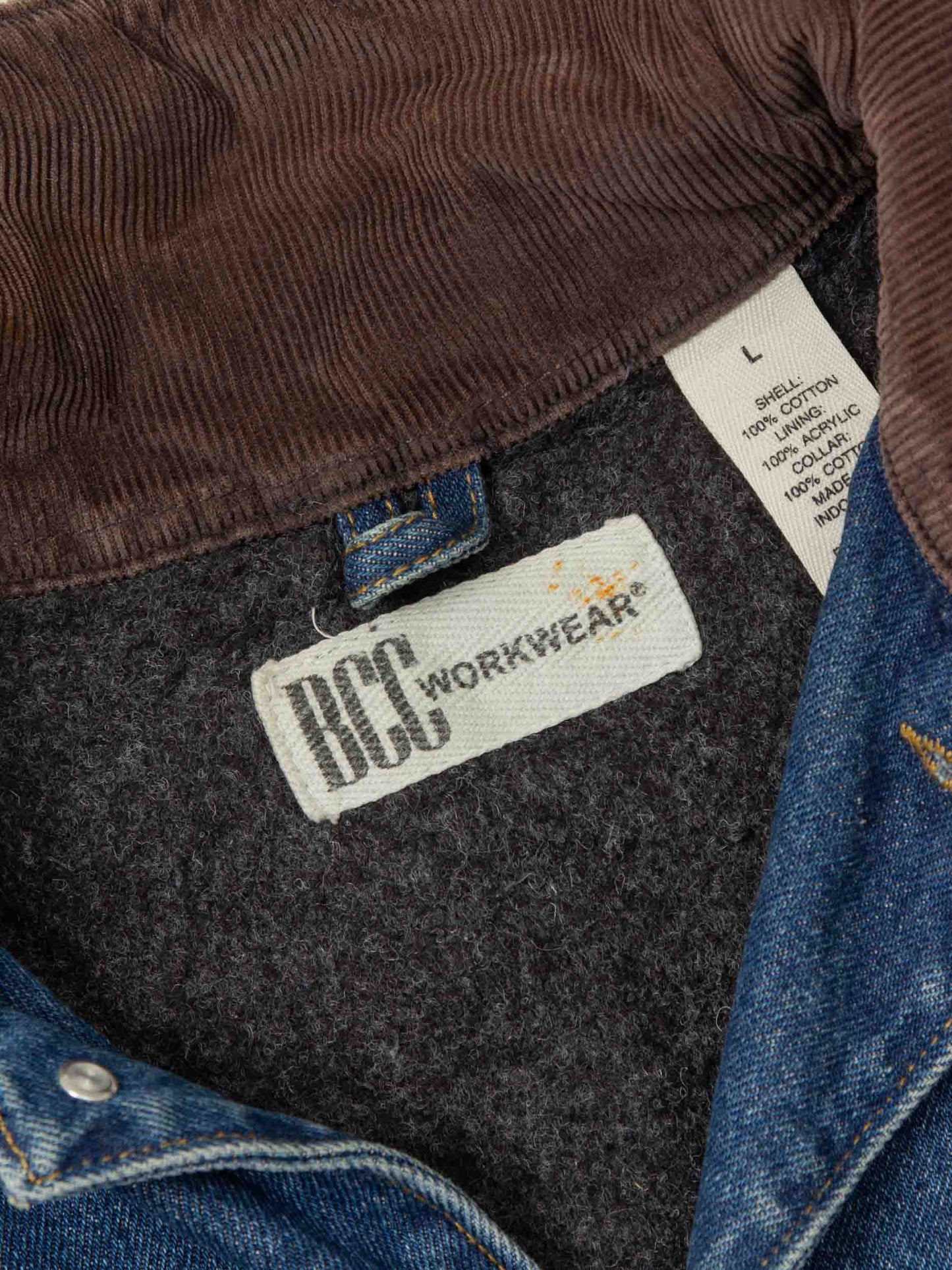 Vtg 1990s Workwear Loco Chore Jacket (L)