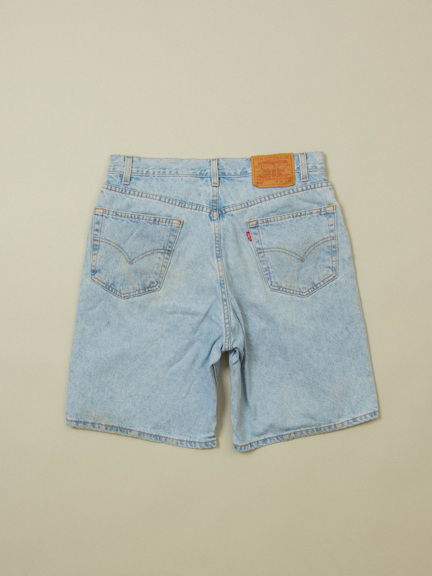 Vtg 1990s Levi's Denim Shorts (34")