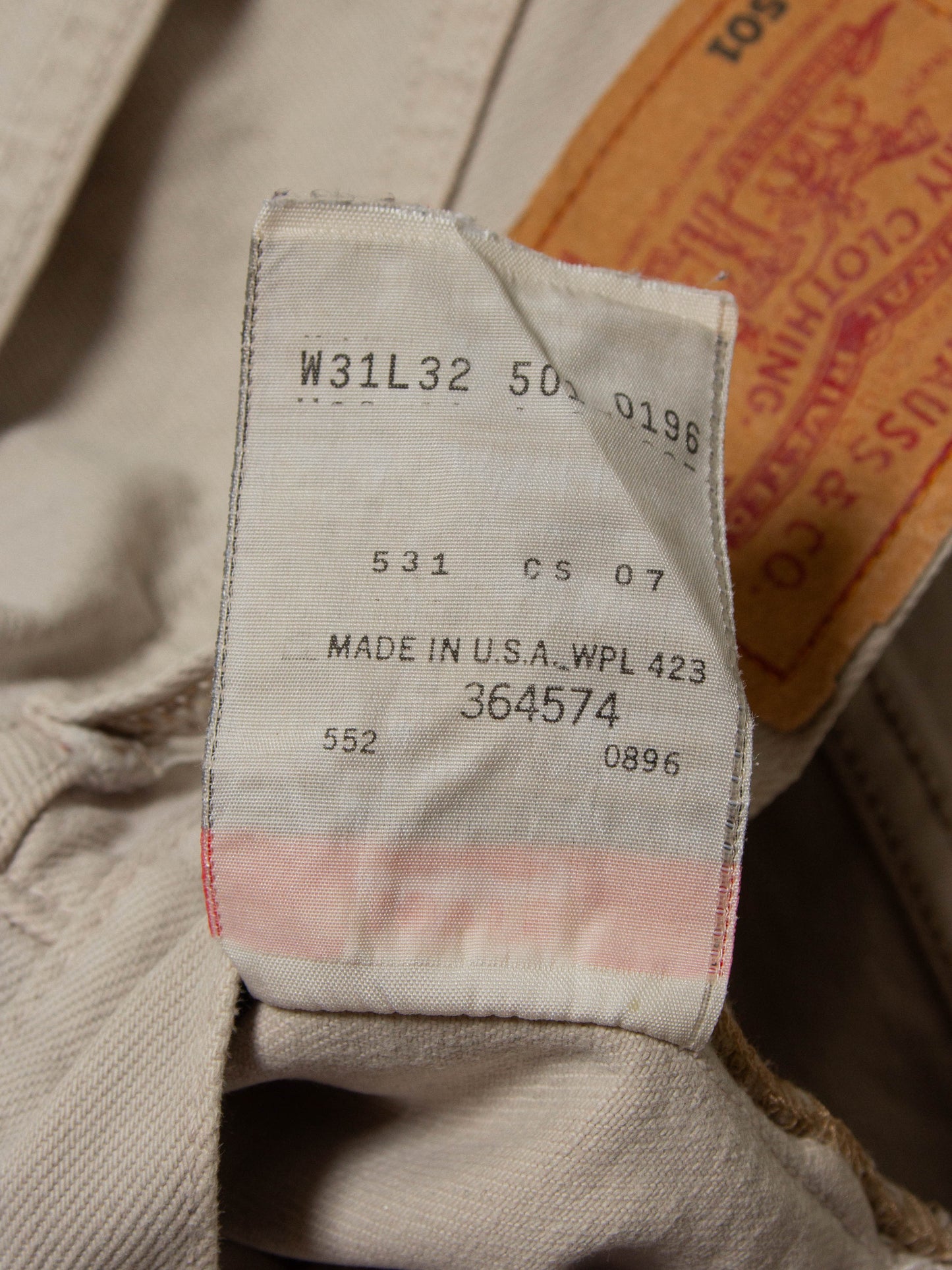 Vtg 1990s Levi's 501 Jeans - Made in USA (30x27)