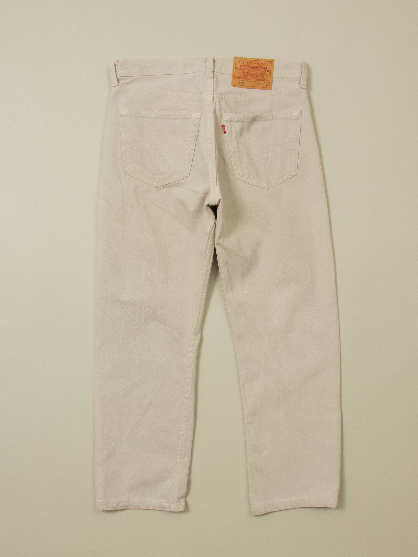 Vtg 1990s Levi's 501 Jeans - Made in USA (30x27)