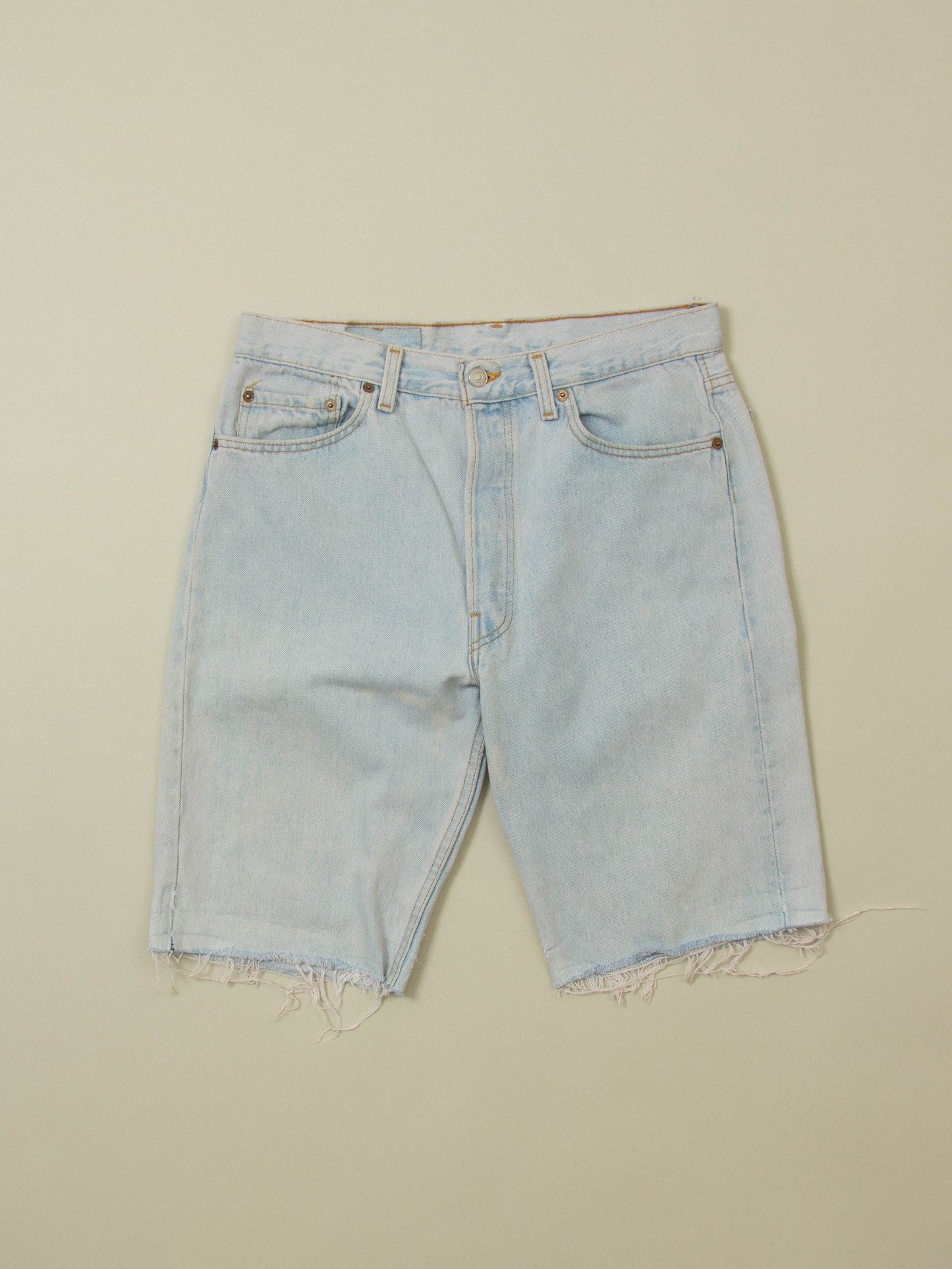 Vtg 1990s Levi's Denim Shorts - Made in USA (32")