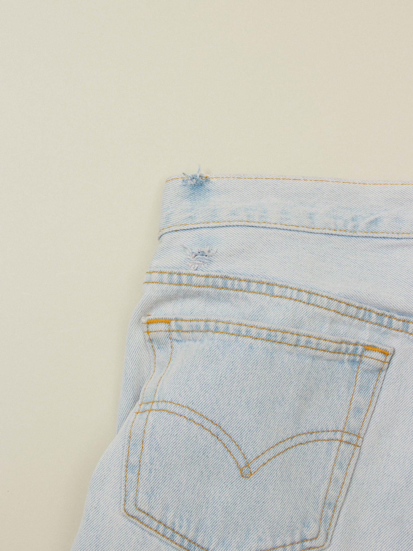 Vtg 1990s Levi's Denim Shorts - Made in USA (32")