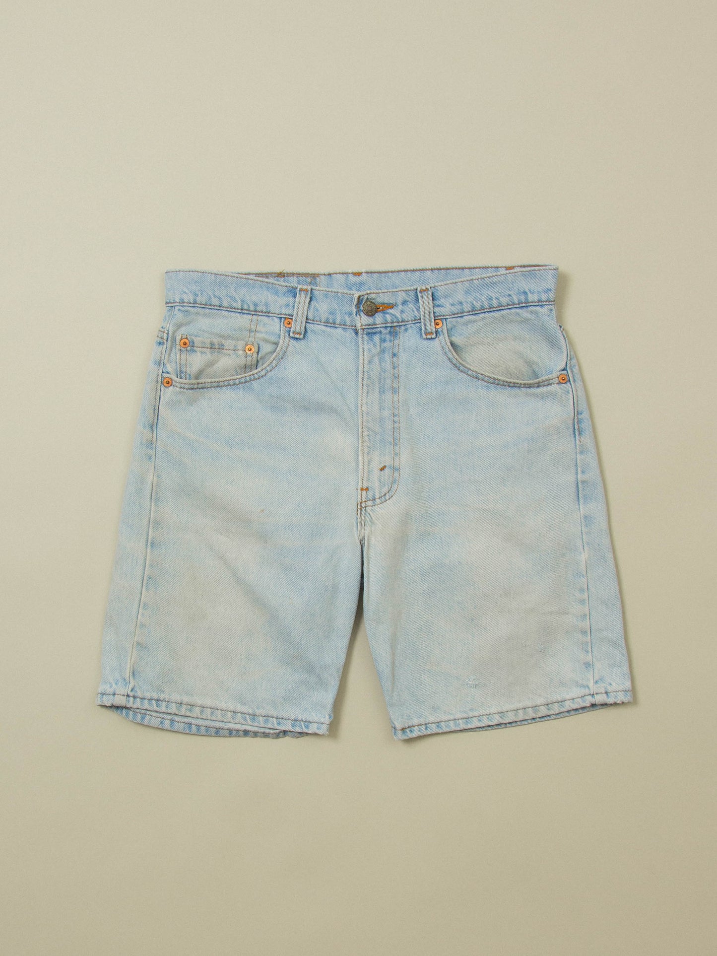 Vtg 1980s Levi's Denim Shorts - Made in USA (34")