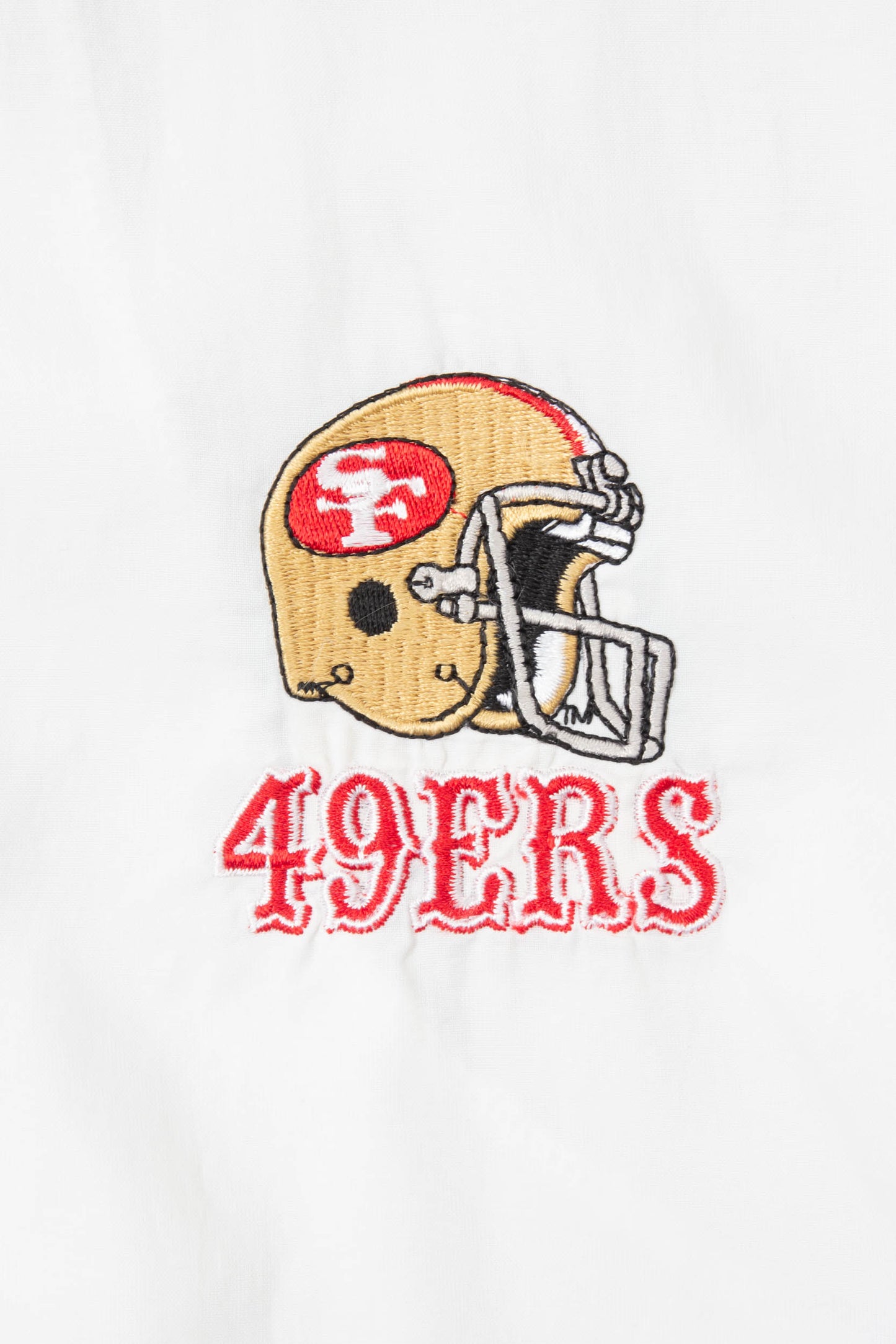 Vtg 1990s San Fransisco 49ers Lightweight Sports Jacket - Made in USA (XL)