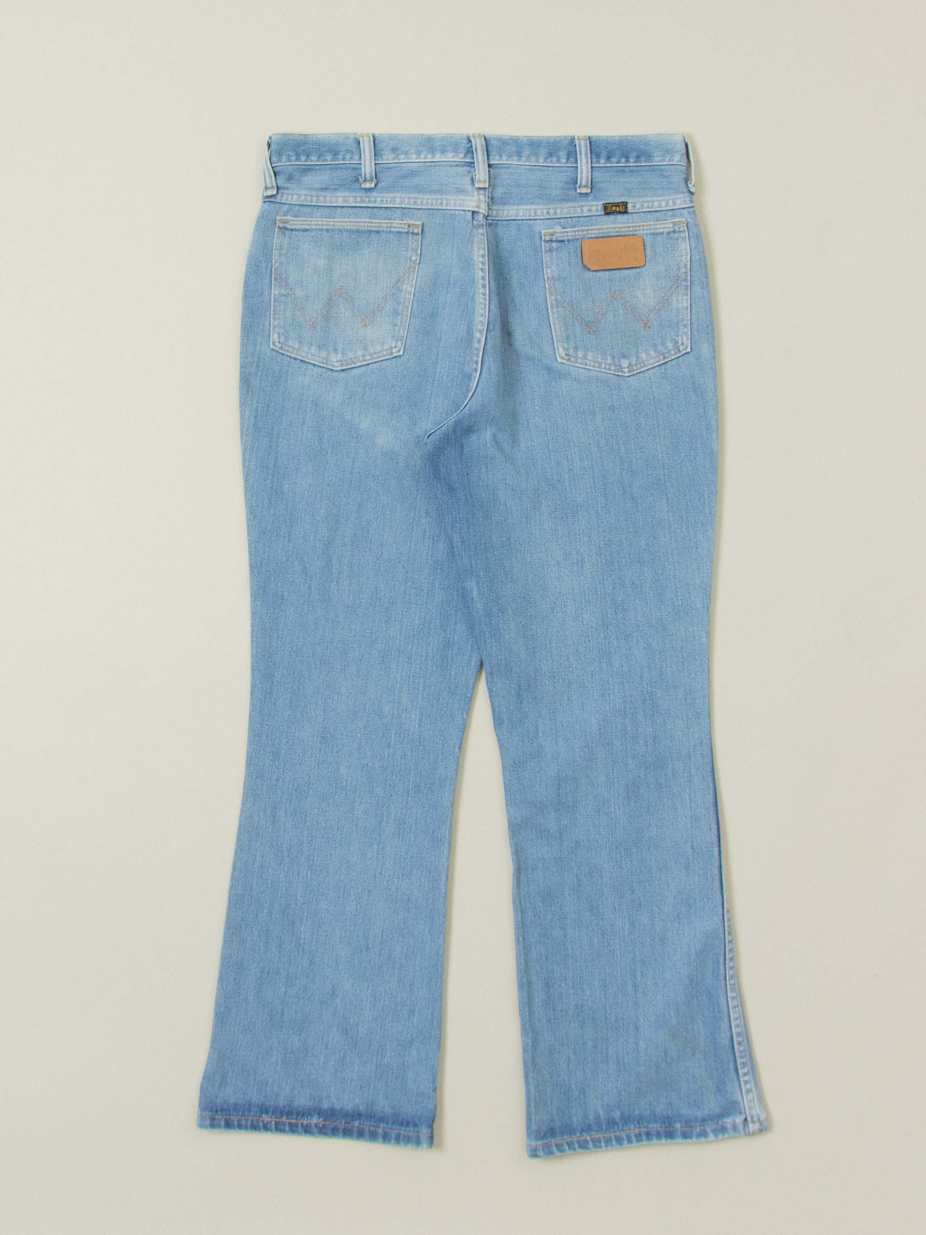 Vtg 1980s Wrangler Bootcut Jeans - Made in USA (34x29) – Broadway