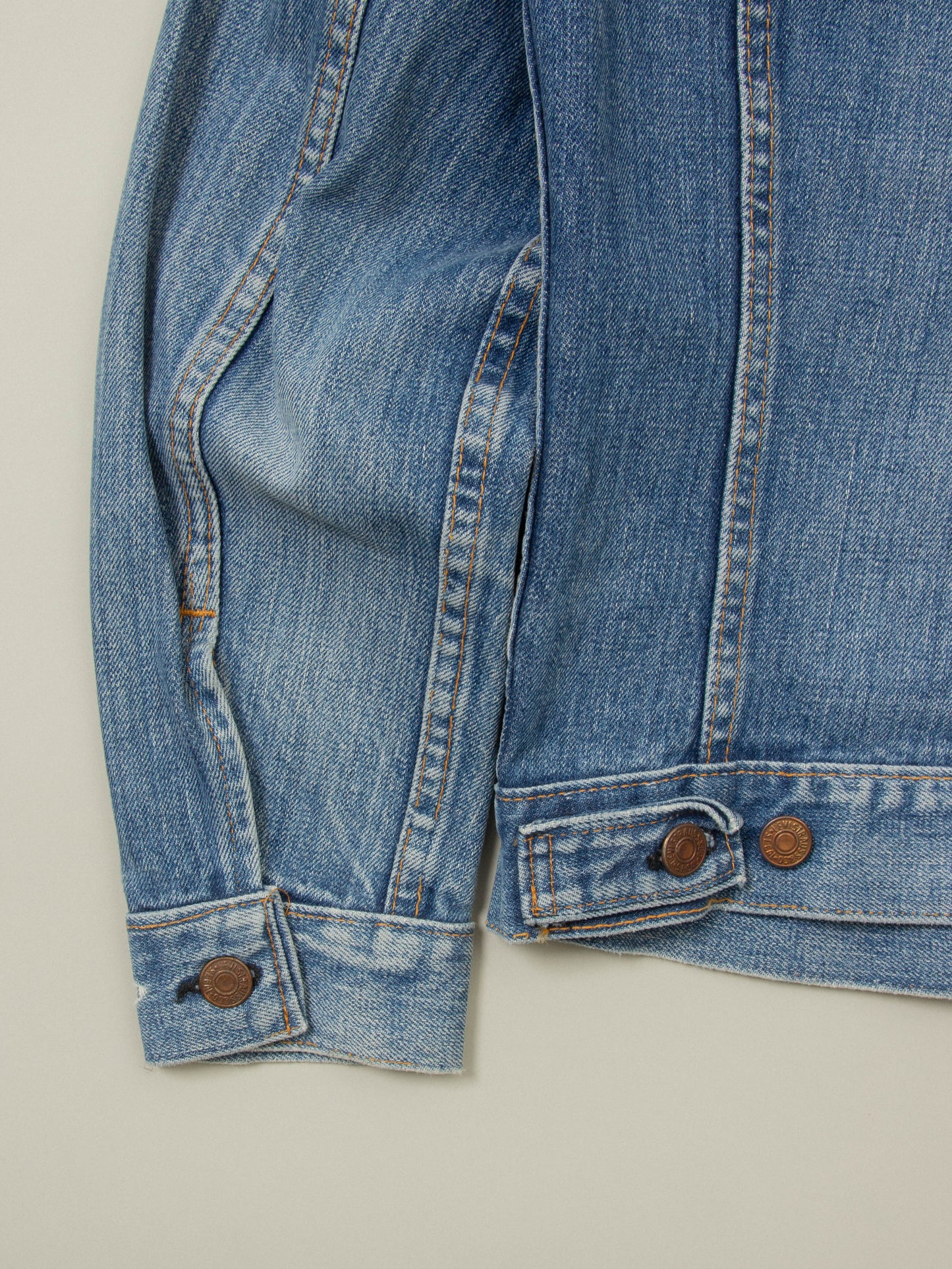 Vtg 1960s Levi's Big E Trucker Denim Jacket (XS)