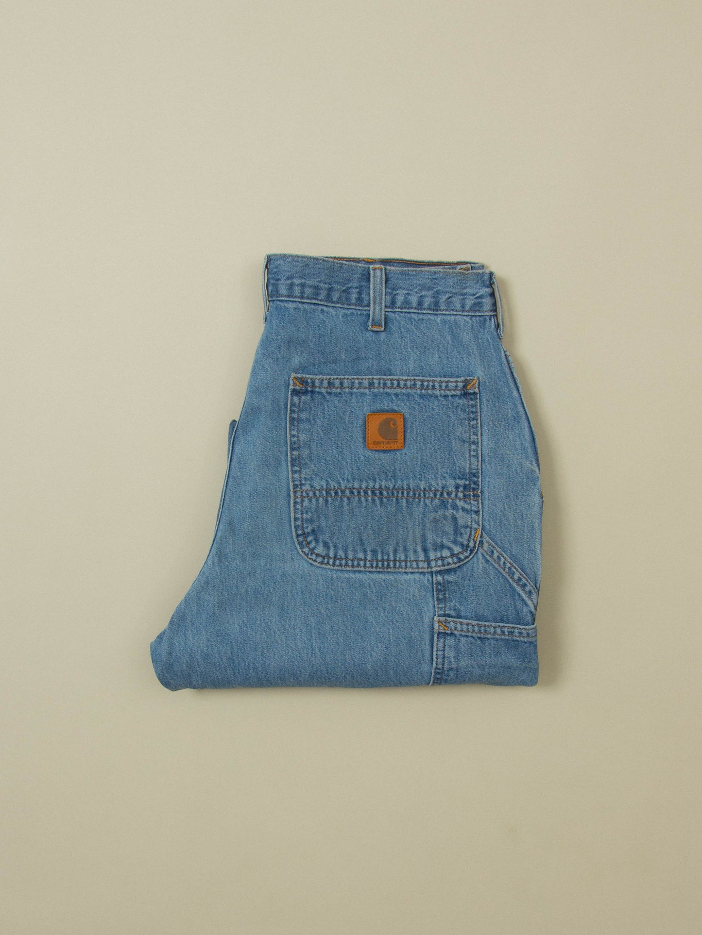 Vtg 1990s Carhartt Carpenter Jeans (34x31)