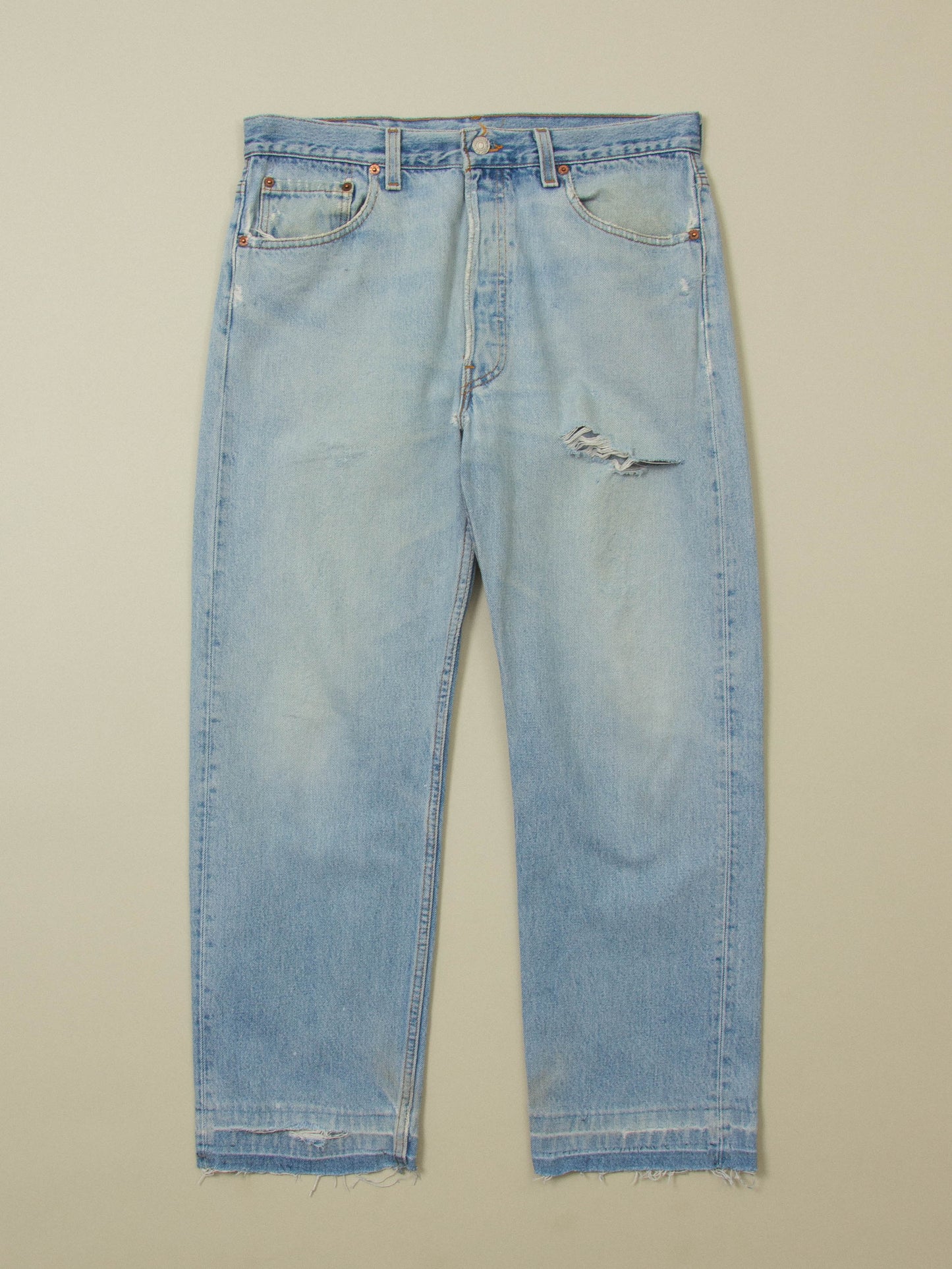 Vtg 1990s Levi's 501 Jeans - Made in USA (32x28)