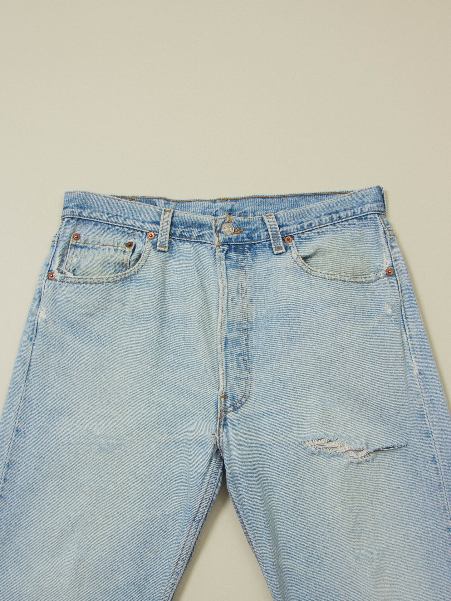 Vtg 1990s Levi's 501 Jeans - Made in USA (32x28)