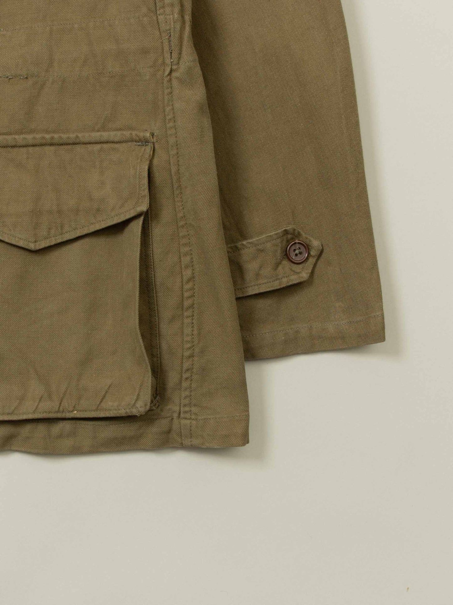Vtg 1950s French Army M-47 Field Jacket