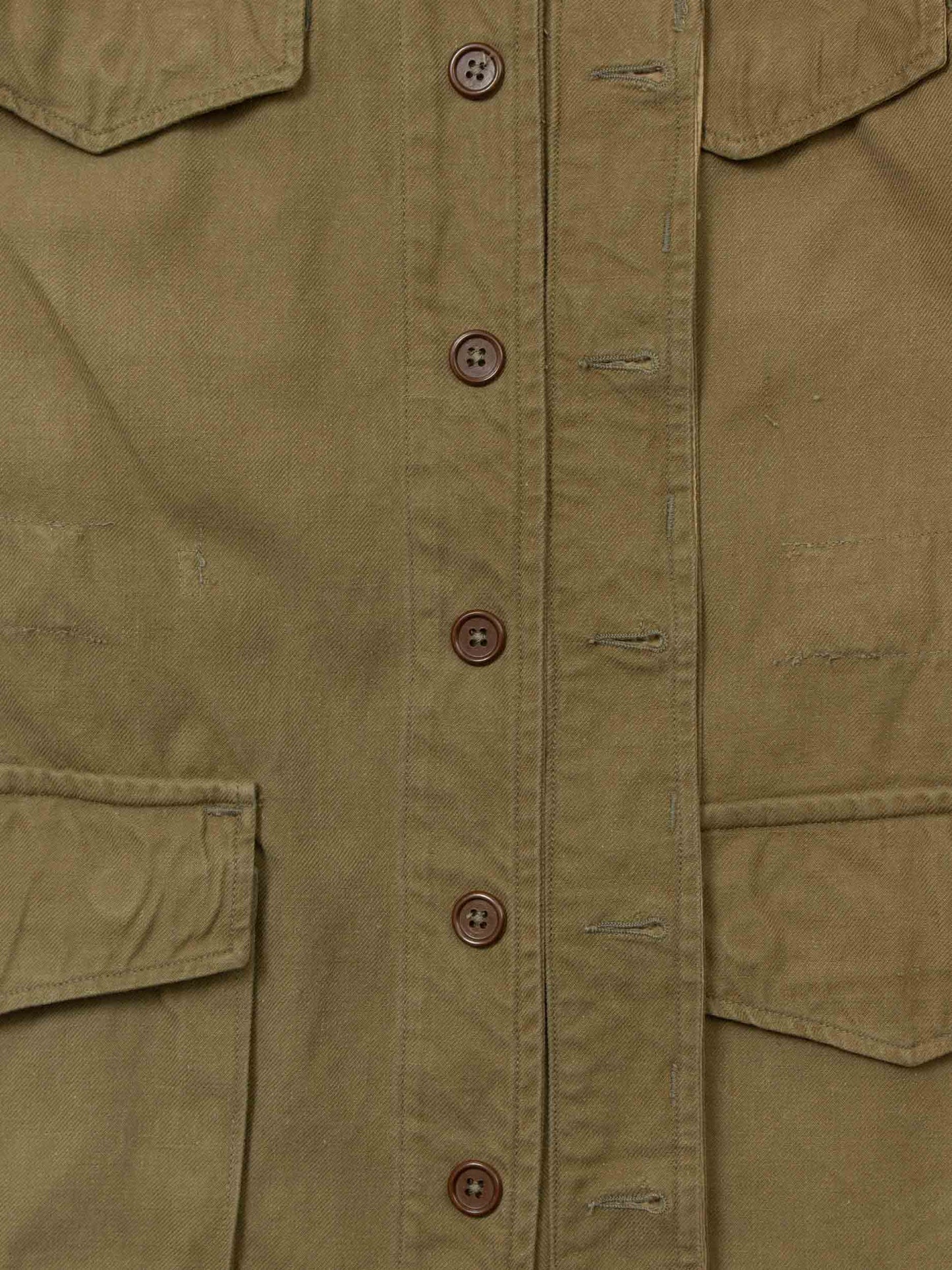 Vtg 1950s French Army M-47 Field Jacket