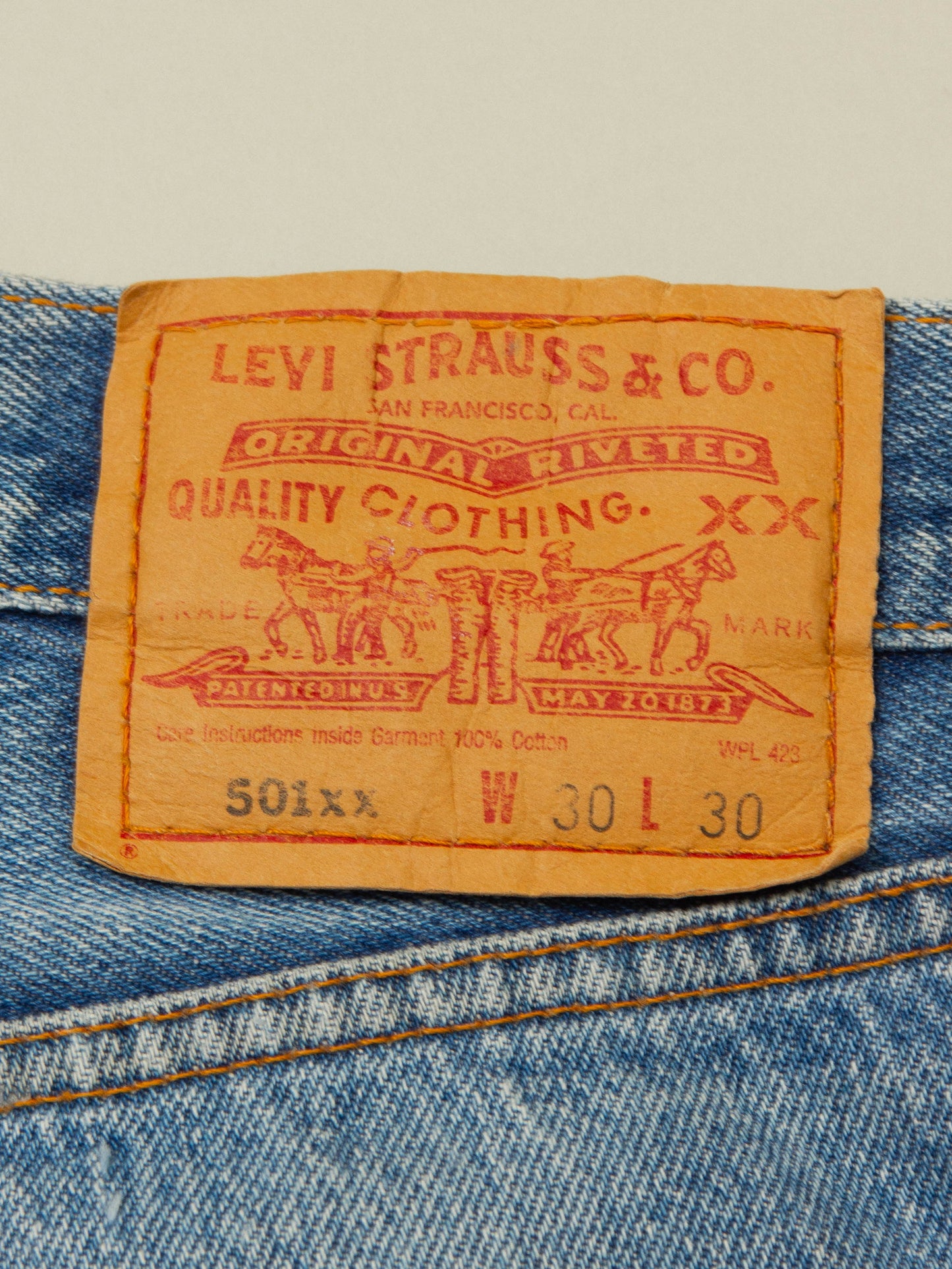 Vtg 1990s Levi's 501 Jeans (30x27)