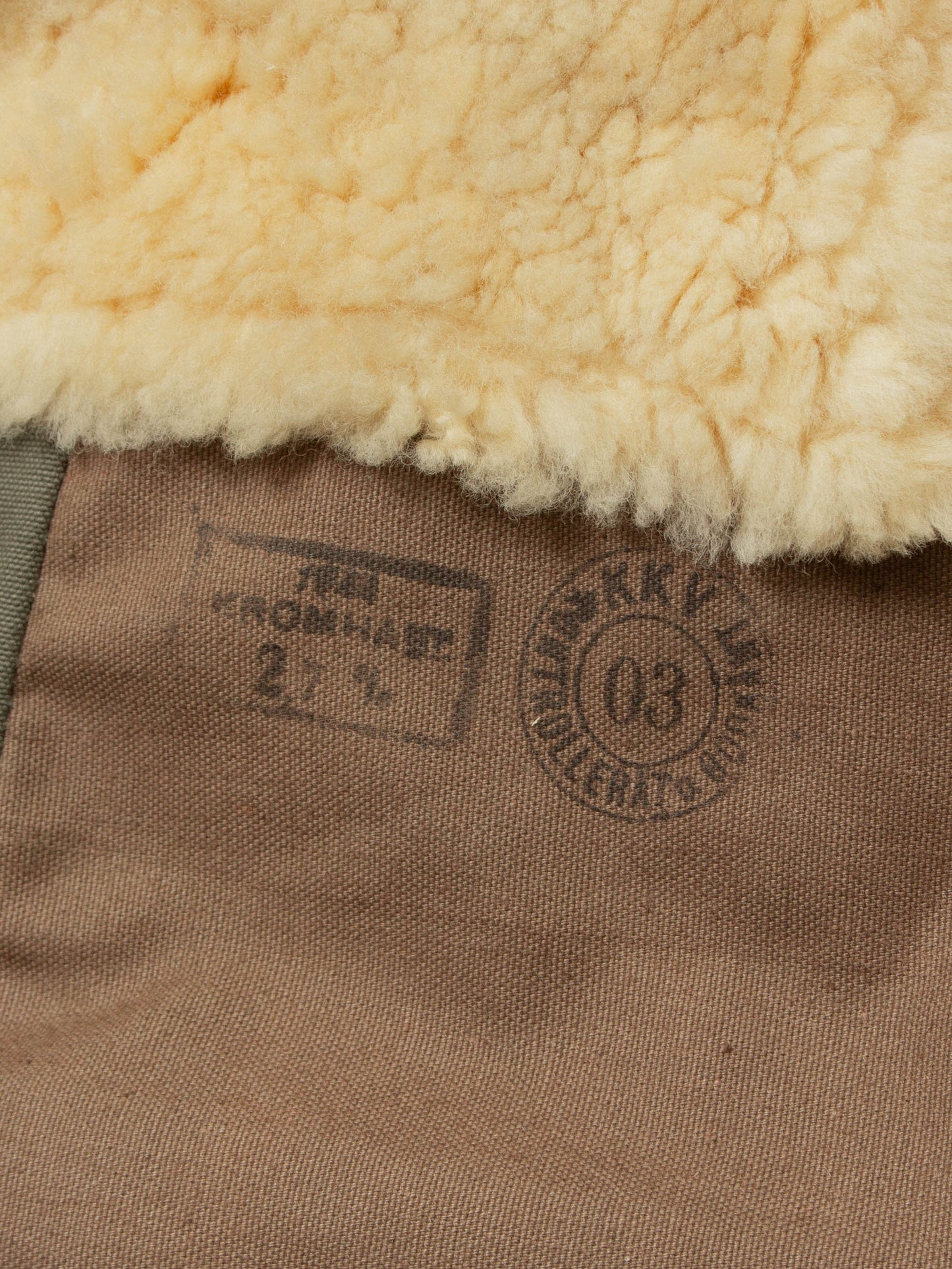 Vtg 1944 Swedish Army Extreme Cold Weather Coat (L)