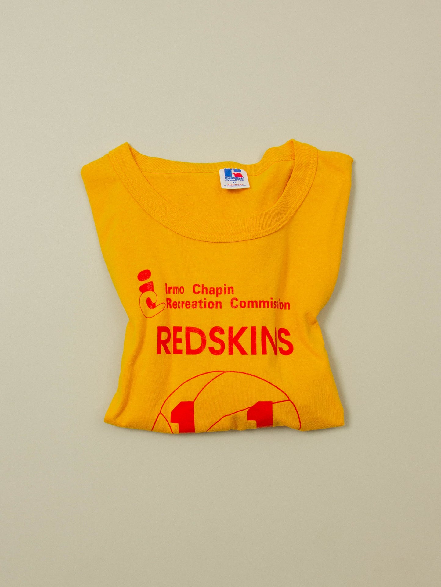 Vtg 1990s Russell Athletic Redskins Single Stitch Tee - Made in USA (XL)