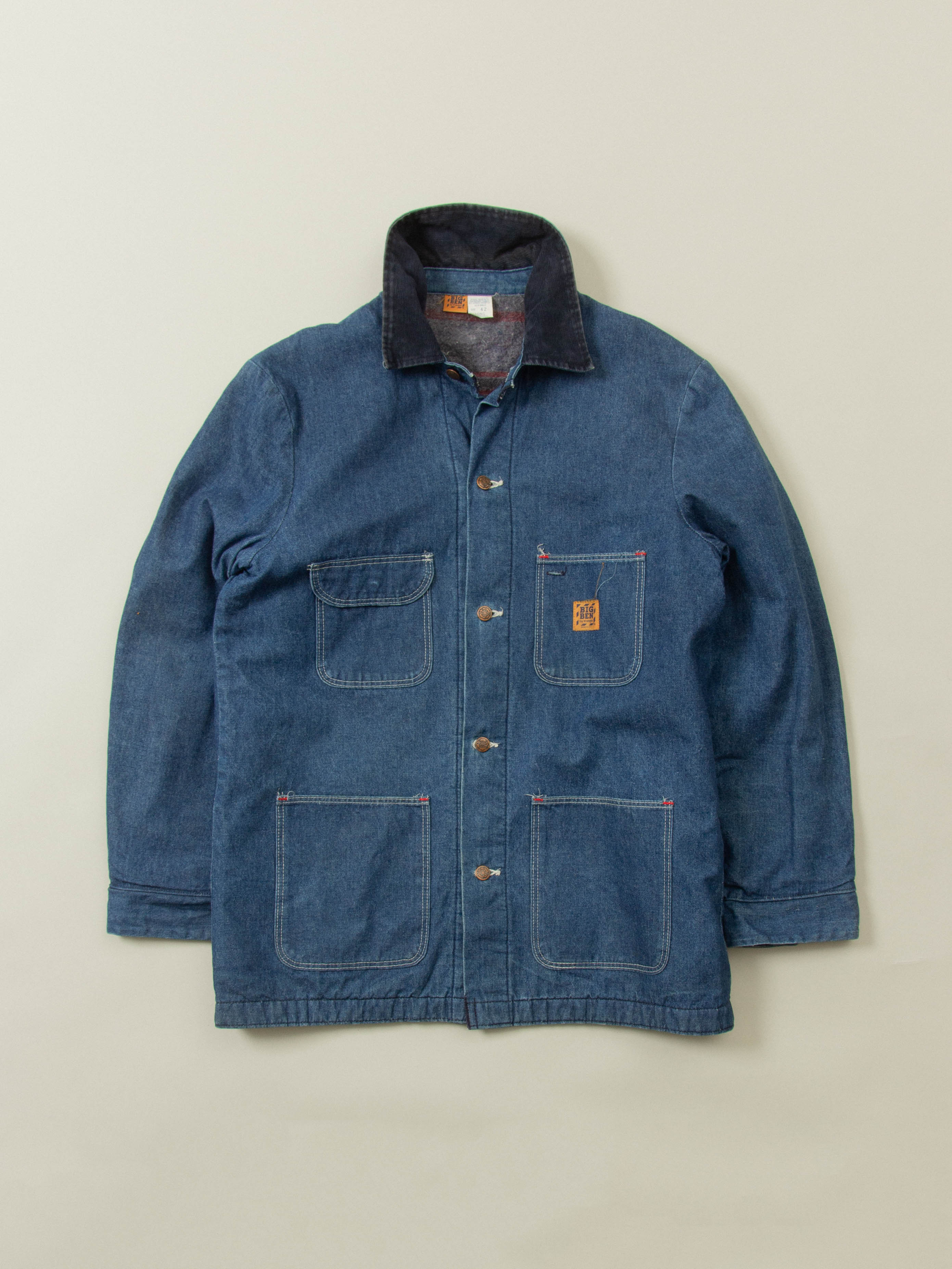 Vtg 1980s Big Ben Chore Loco Jacket - Made in USA (L
