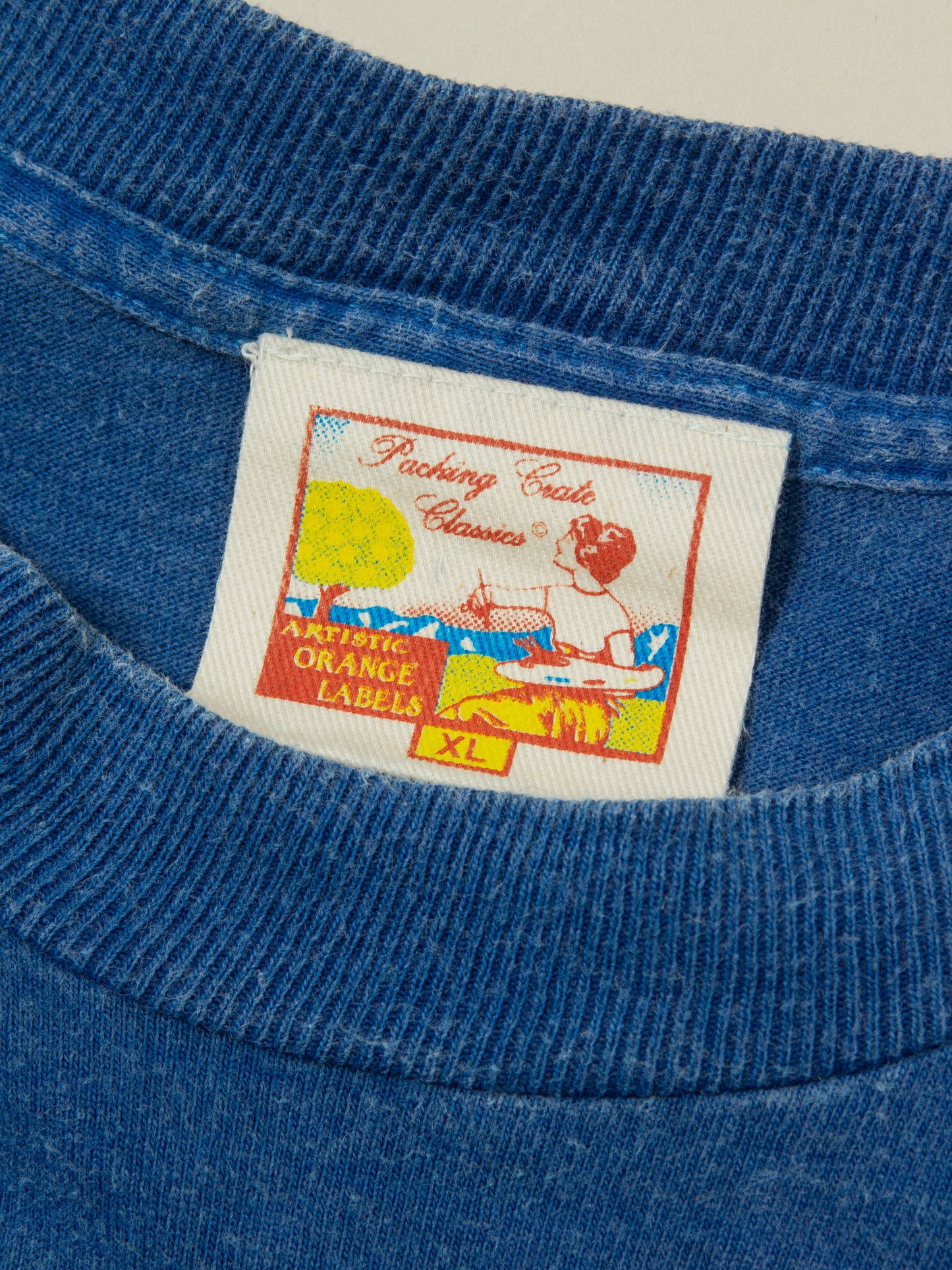 Vtg 1990s Los Angeles Sunflower Single Stitch Tee - Made in USA (XL)