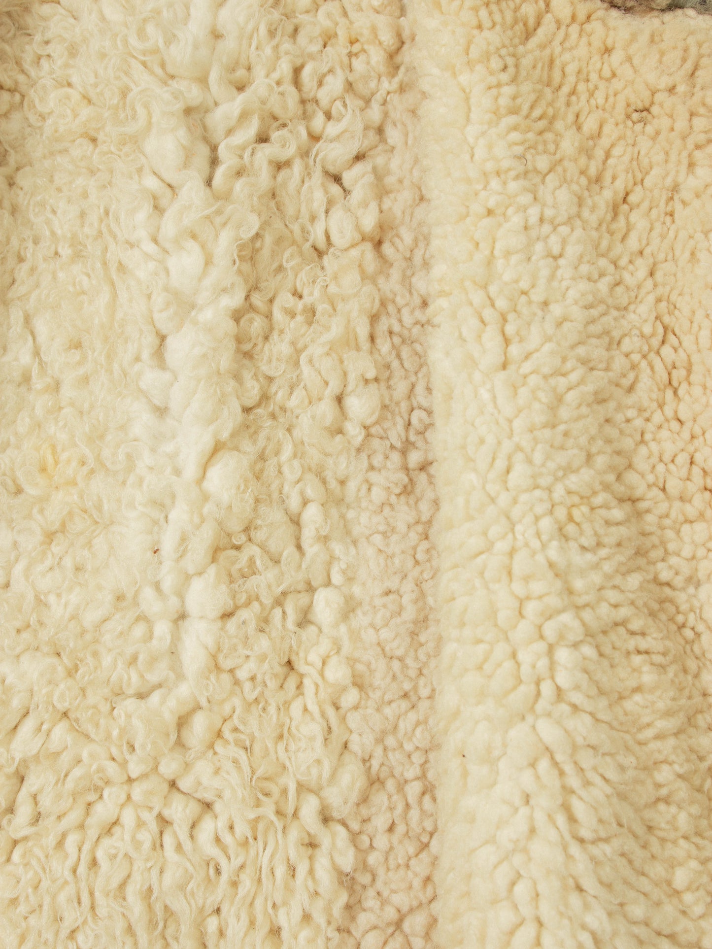 Vtg 1940s Swedish Army Extreme Cold Weather Shearling Coat (L)