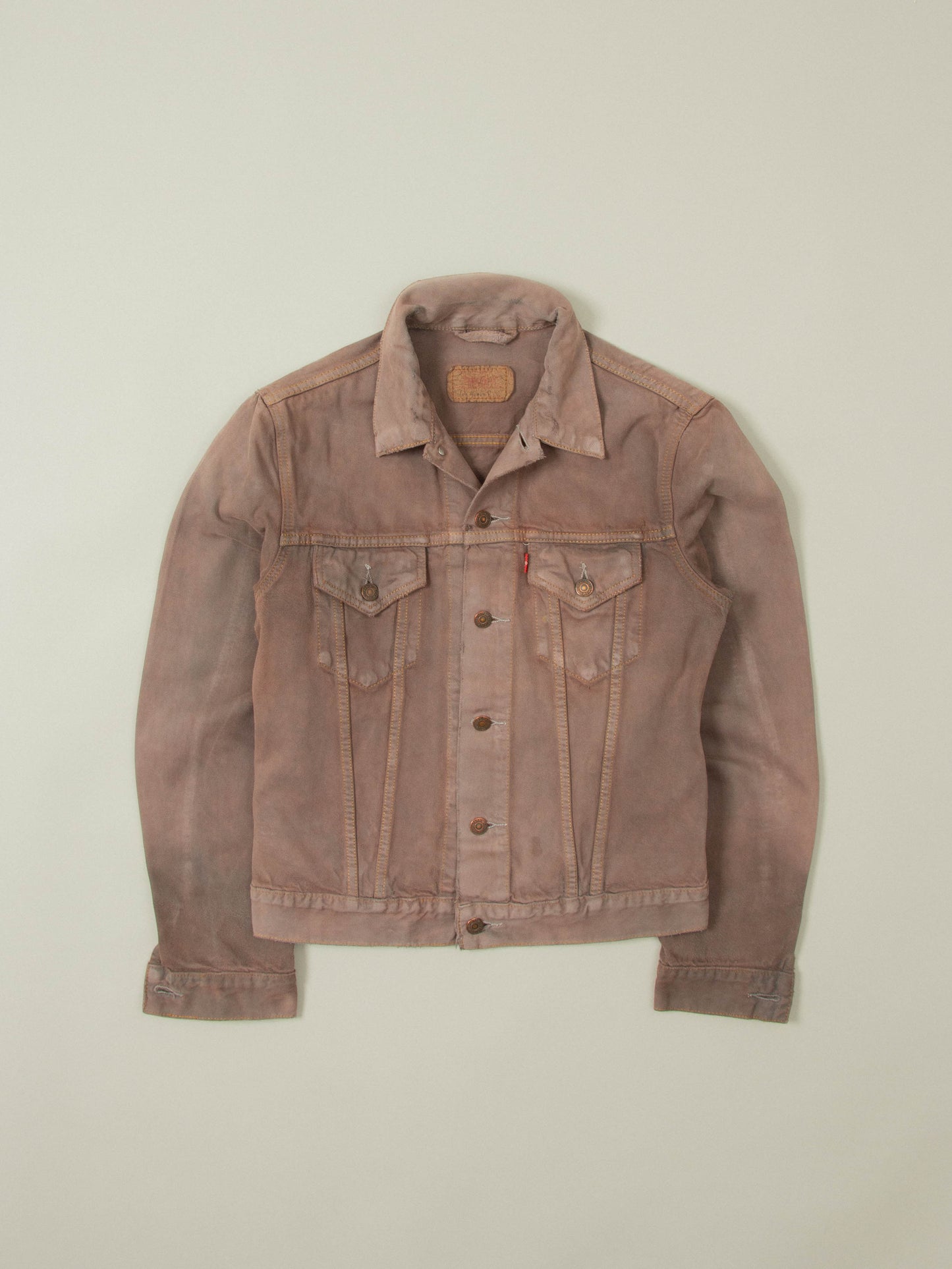 Vtg 1990s Dyed Levi's Denim Trucker Jacket (S)
