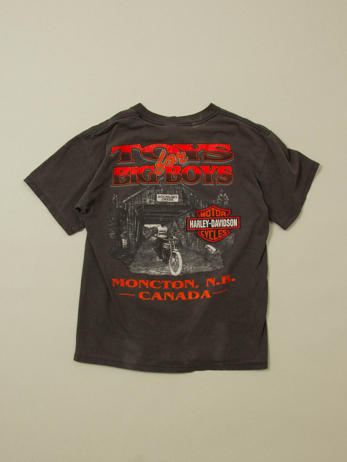 Vtg 1990s Harley Davidson Tee - Made in Canada (M)