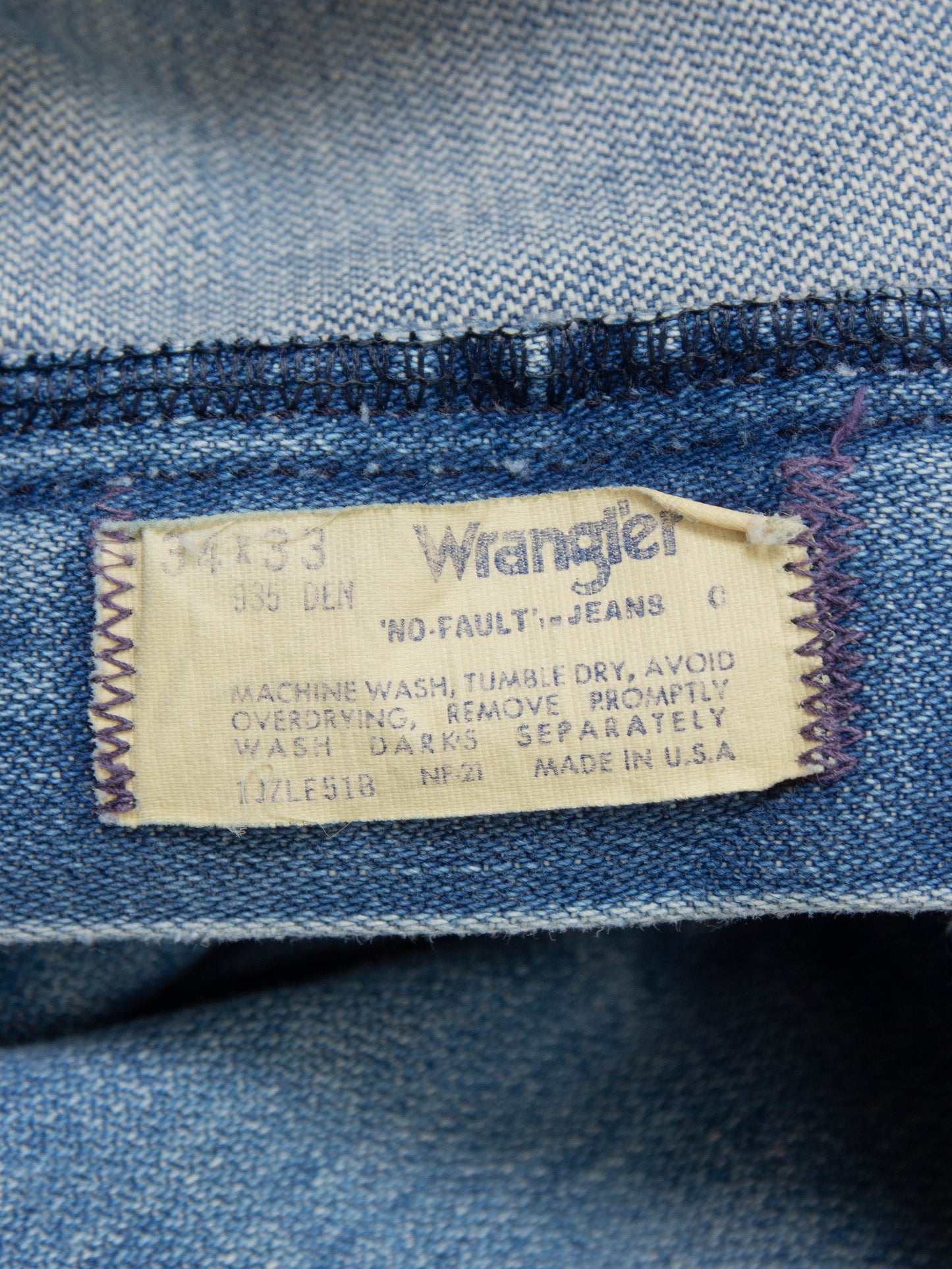 Vtg 1970s Wrangler Bootcut Jeans - Made in USA (32x33)