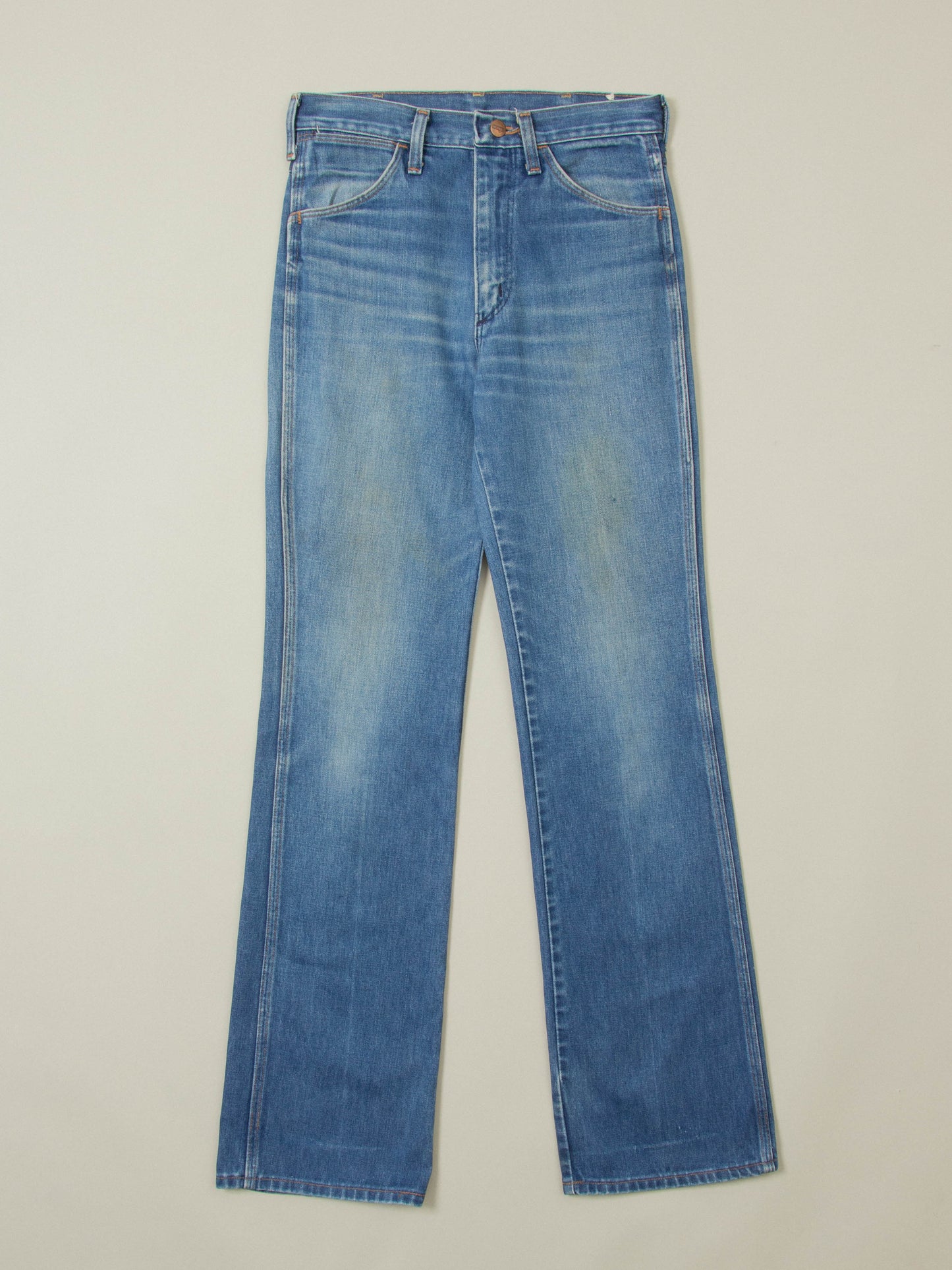 Vtg 1980s Wrangler Bootcut Jeans - Made in USA (28x34)